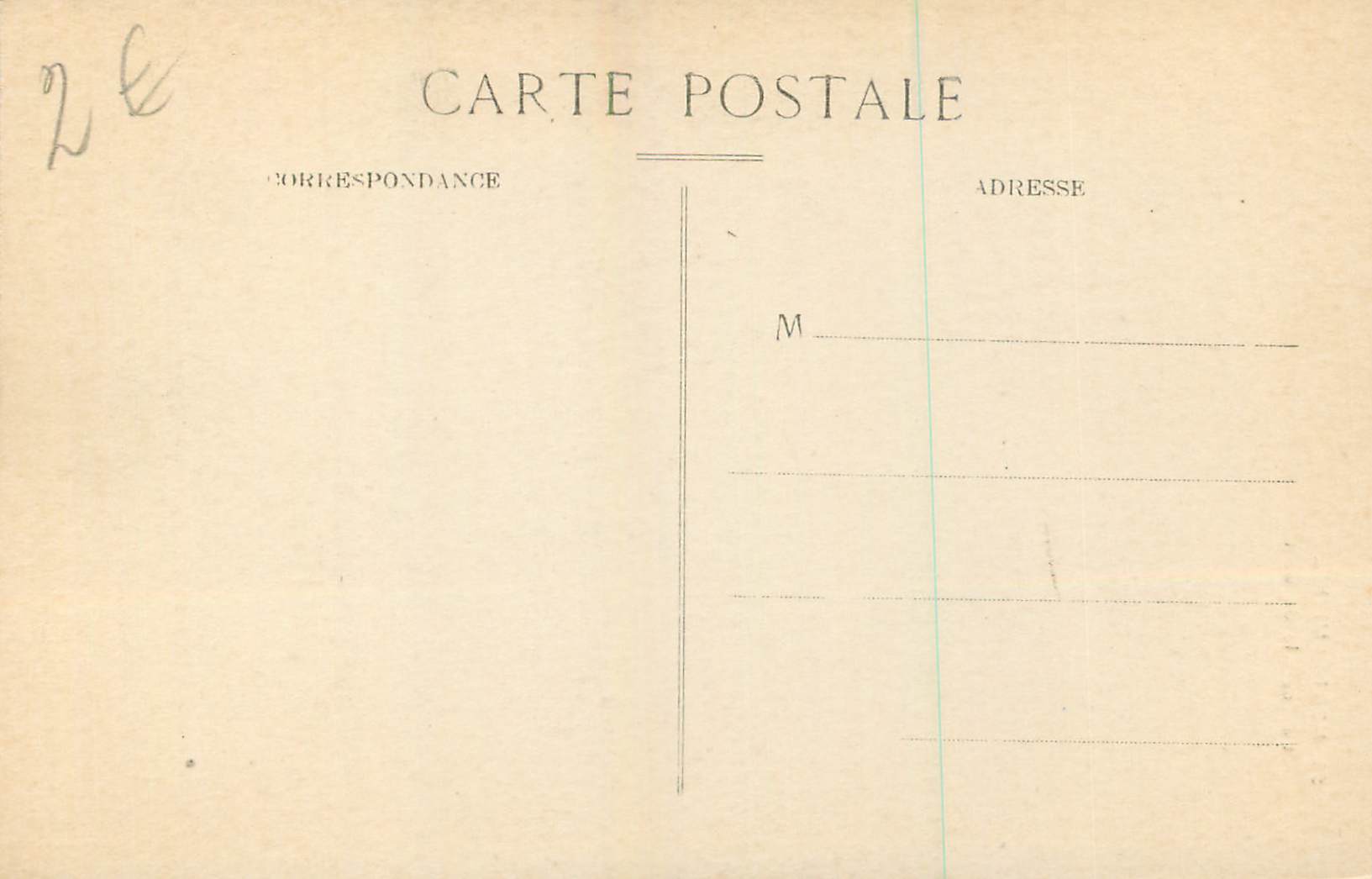 CPA Mont Saint Michel La Tourelle du Guet — Verso