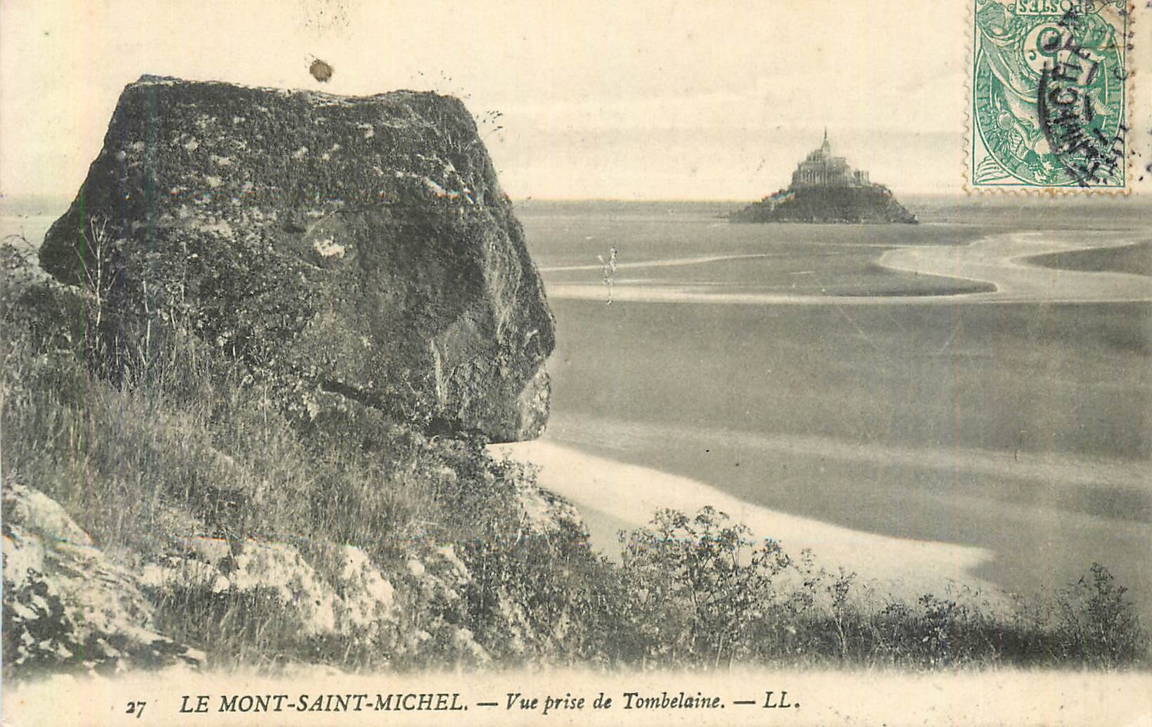 Mont Saint-Michel — Ansicht von Tombelaine — LL.