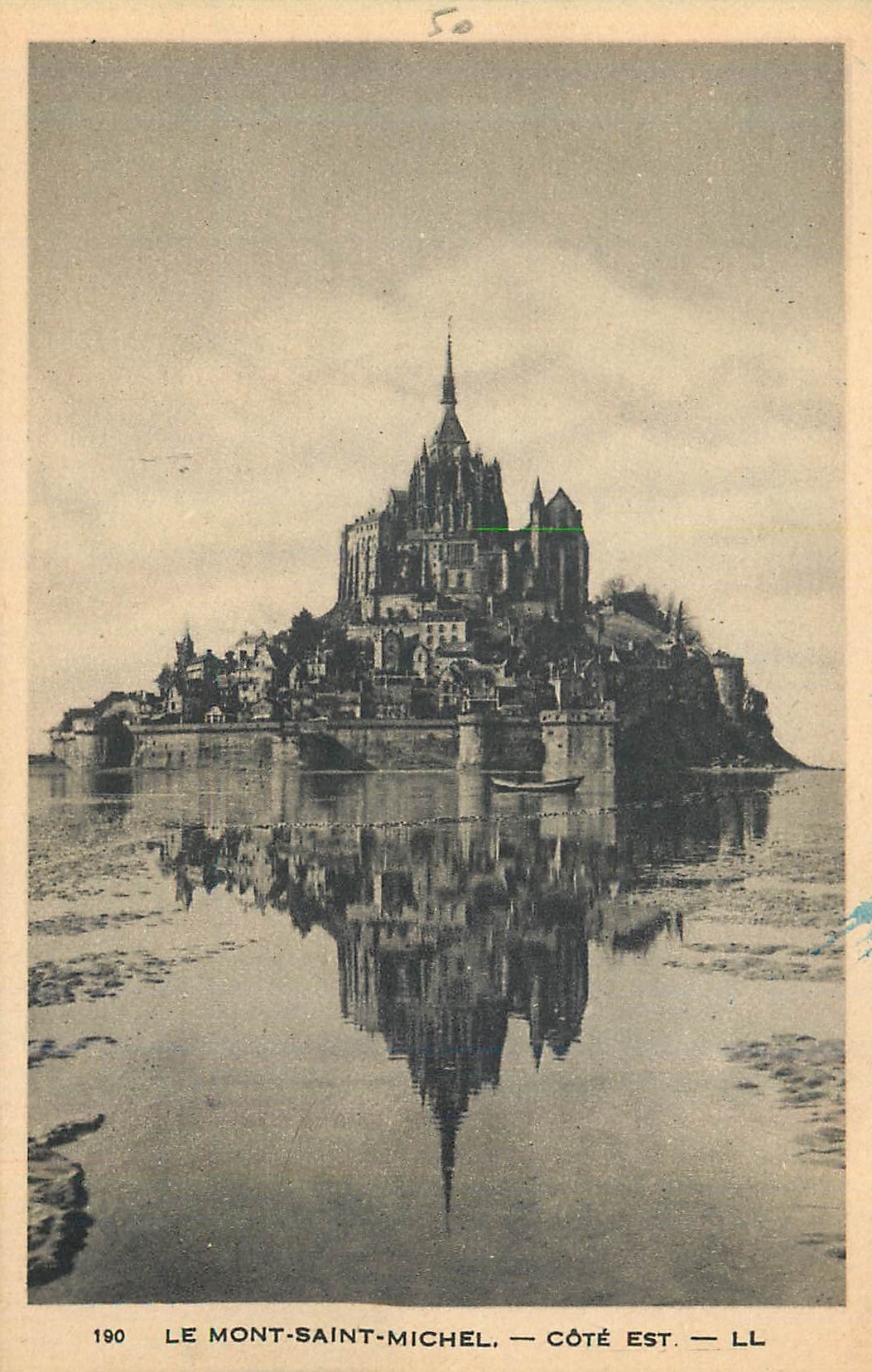CPA Le Mont Saint Michel Cote Est