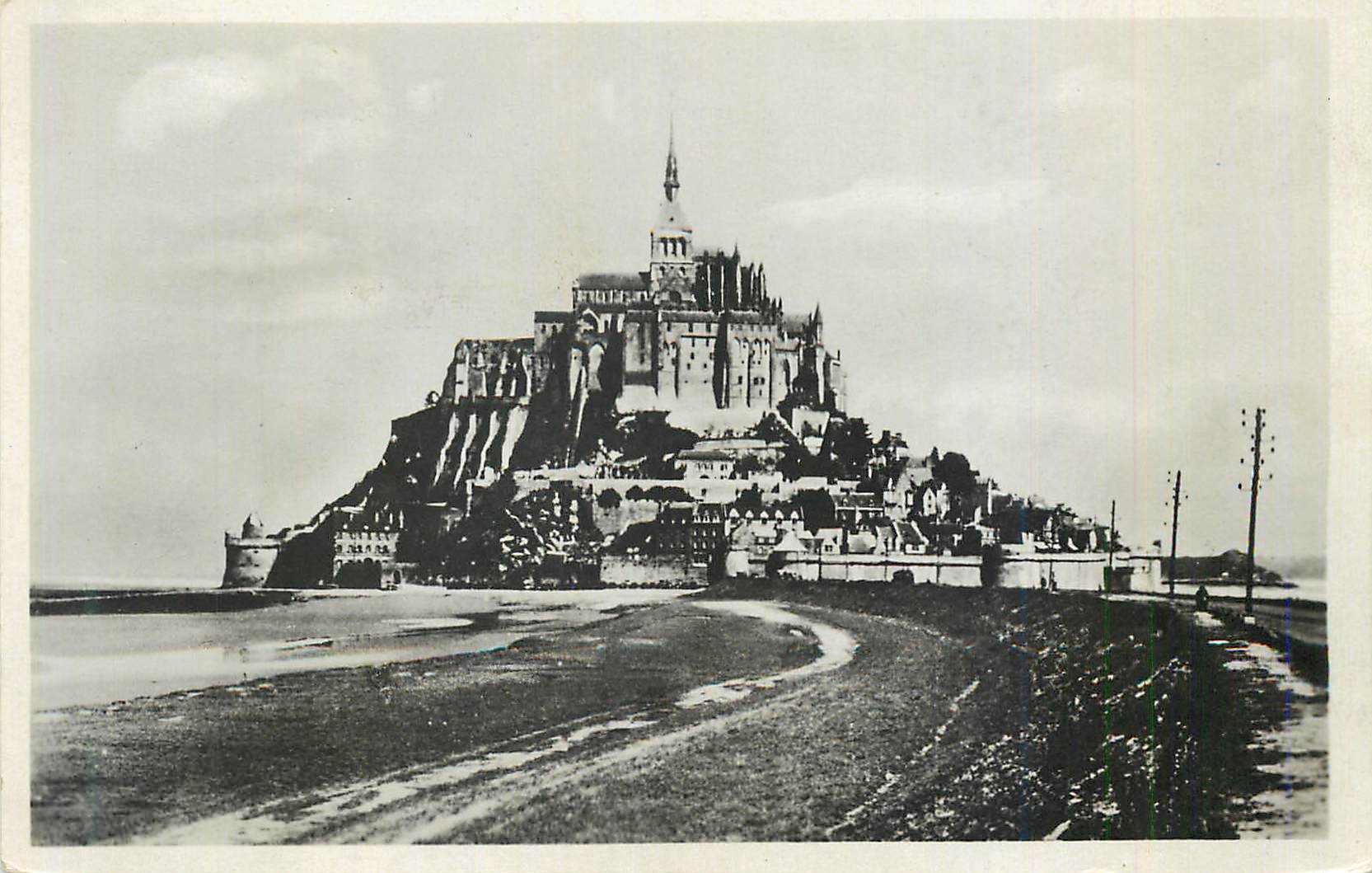 CPA Mont Saint Michel (Manche)