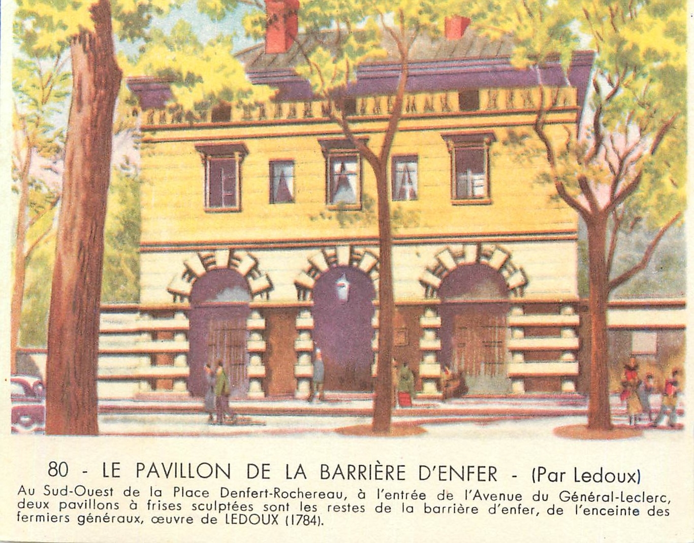 Image Le Pavillon de la Barriere d'Enfer (Par Ledoux)