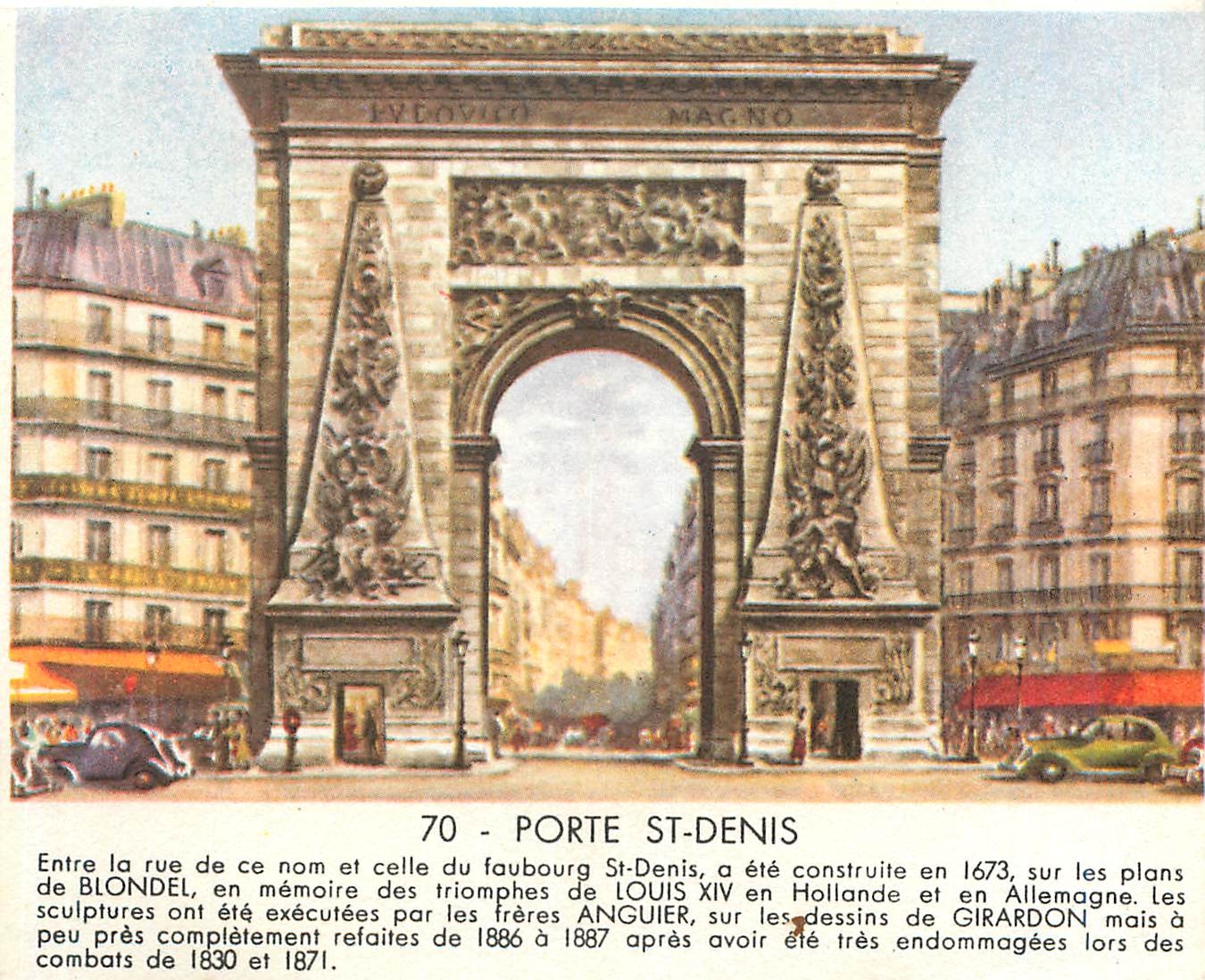 Image Porte St Denis Entre La Rue de ce nom et celle du Faubourg St Denis