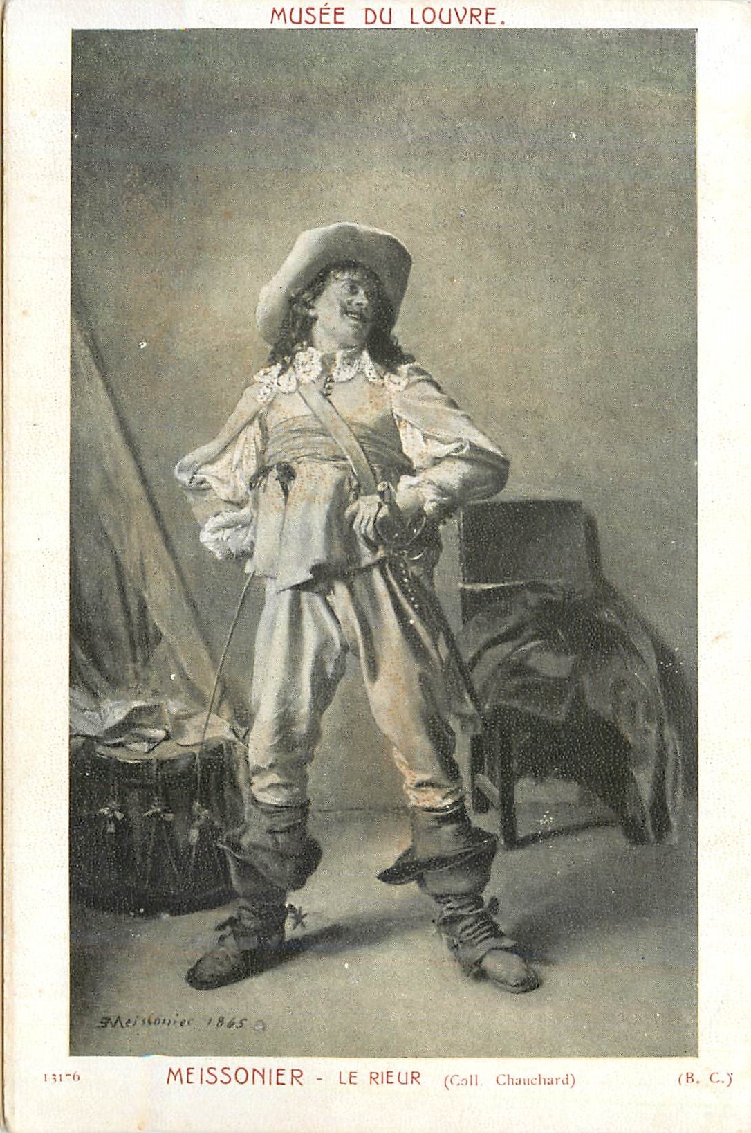Le Rieur — Meissonier, 1865 — (Coll. Chauchard) — (B. C. Y.)