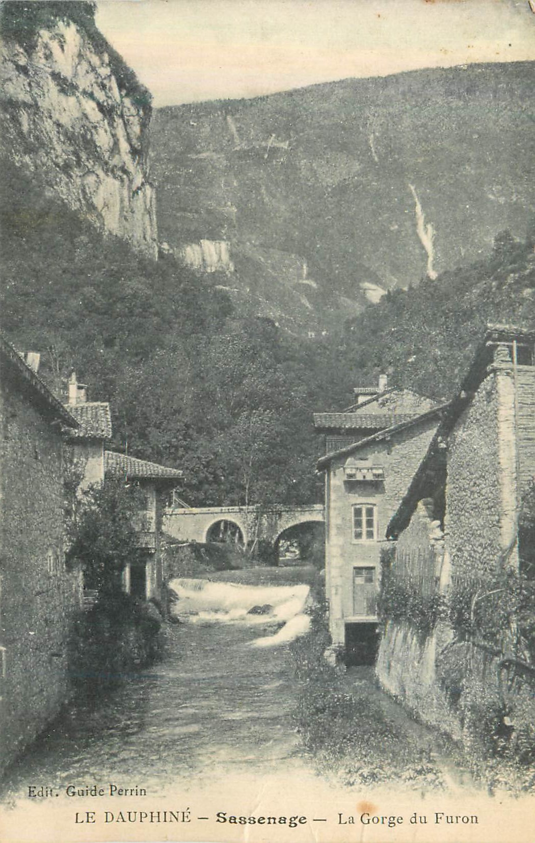 Sassenage — La Gorge du Furon — Édit. Guide Perrin