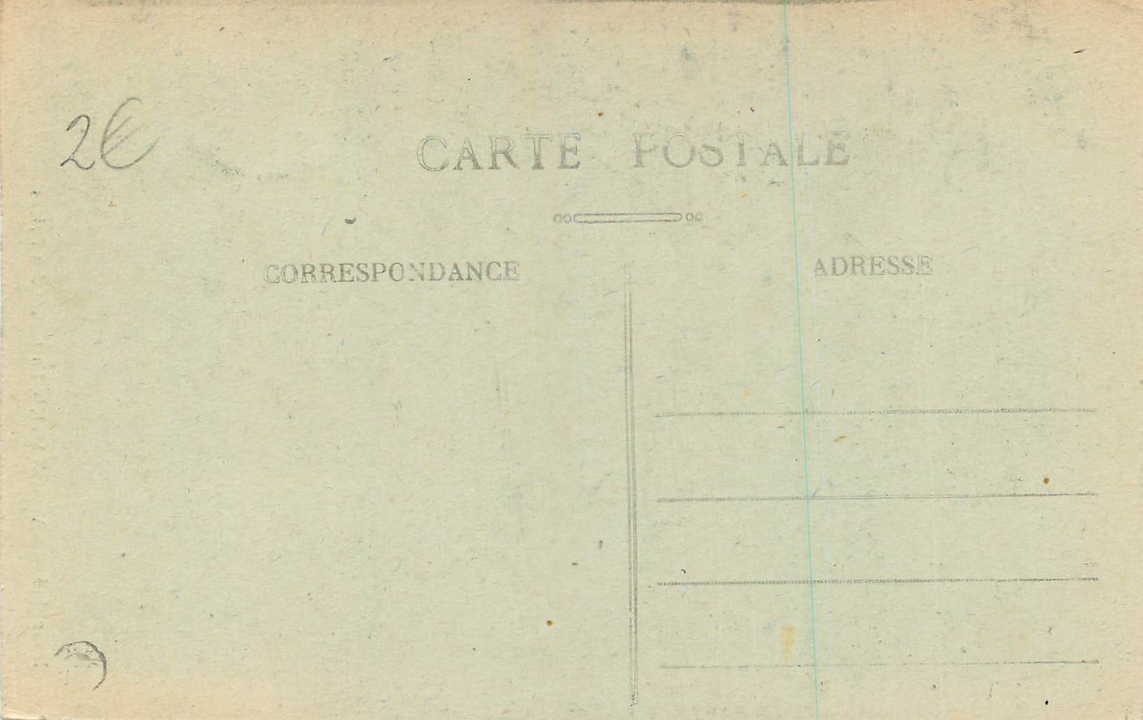 Dauphiné — Sassenage — La Chute des Prises — Rückseite