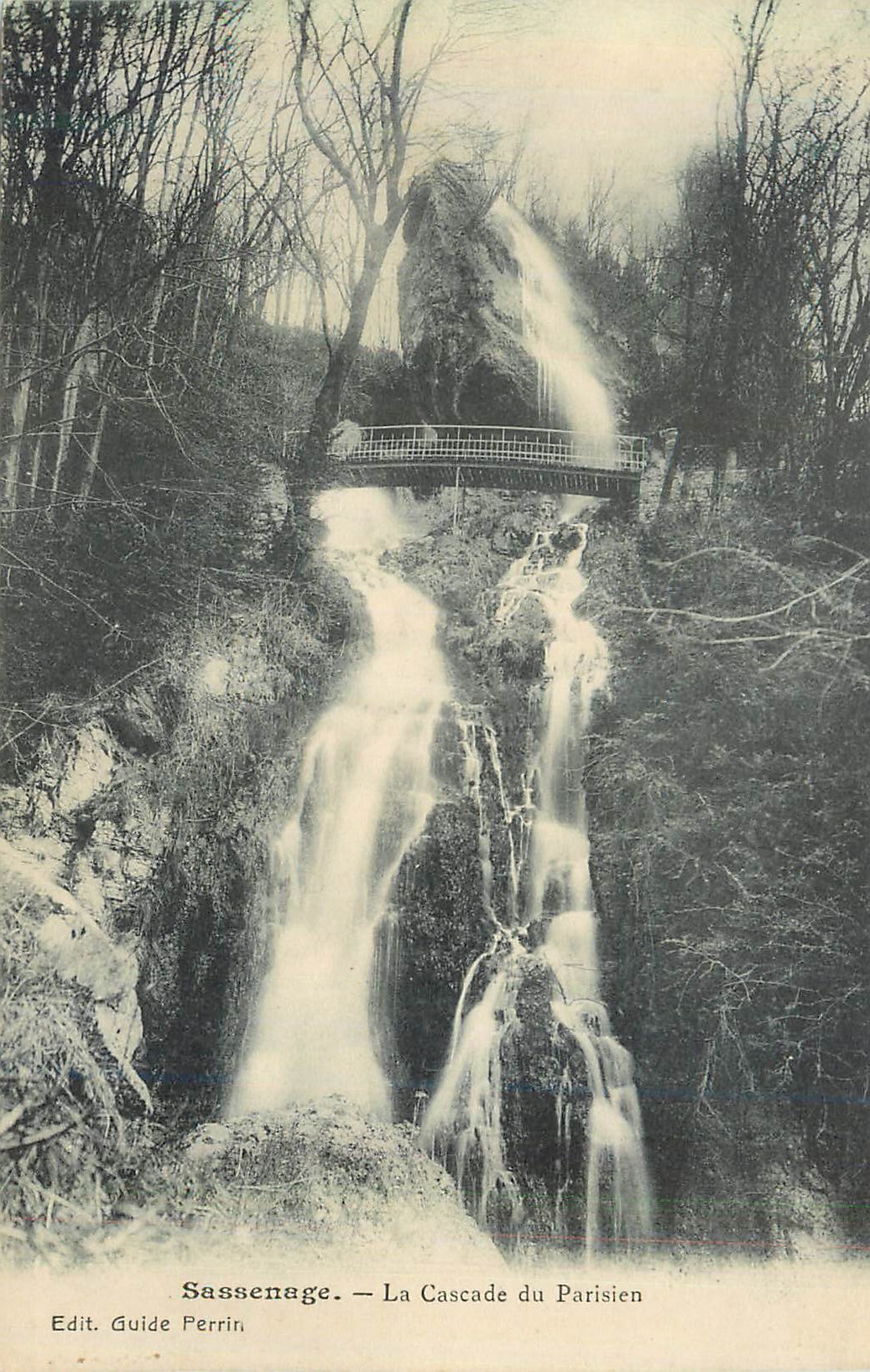 Sassenage — La Cascade du Parisien — Edit. Guide Perrin