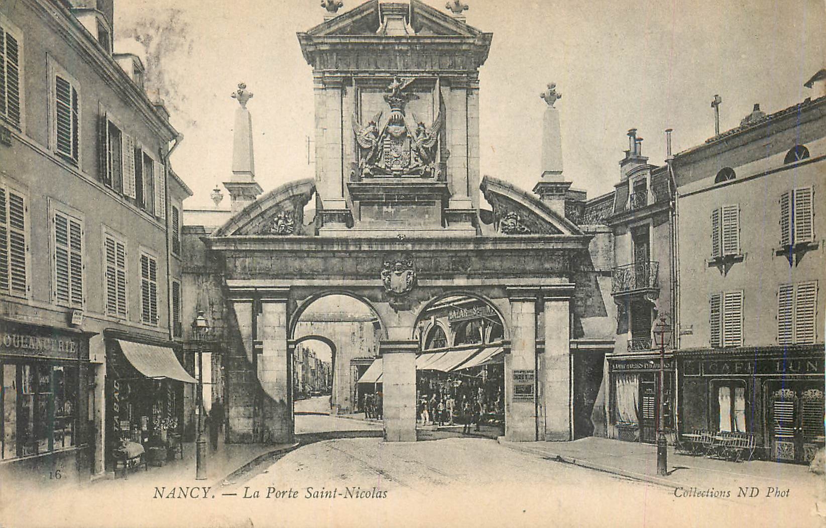 CPA Nancy La Porte Saint Nicolas