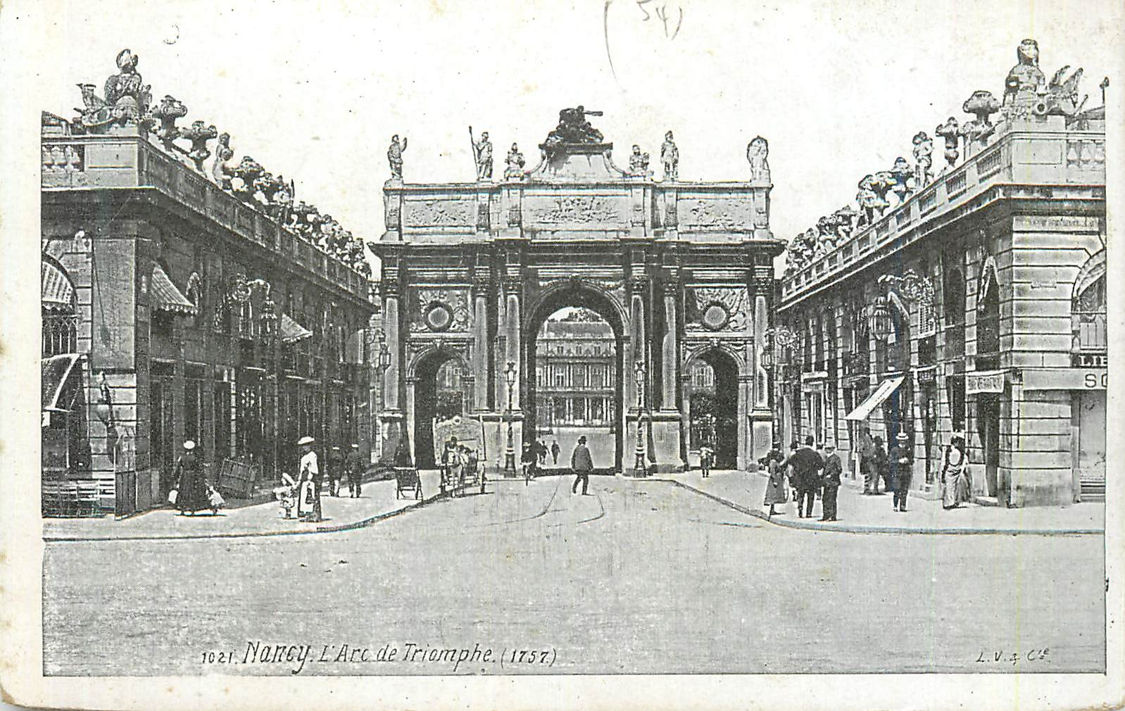 CPA Nancy L'Arc de Triomphe