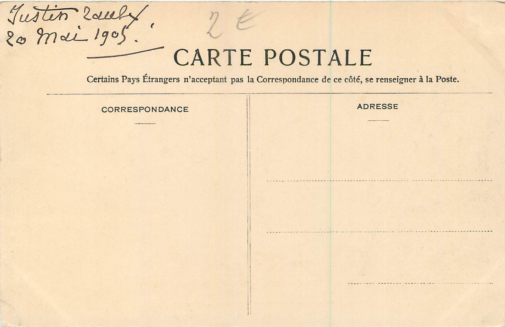 CPA Nancy Porte Stanislas Construite en 1761 — Rückseite