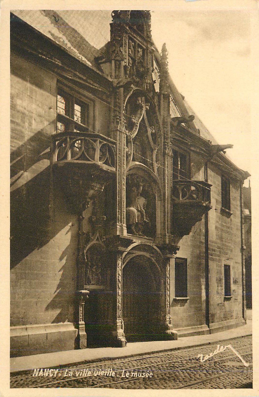 CPA Nancy La Ville Vieille Le Musee