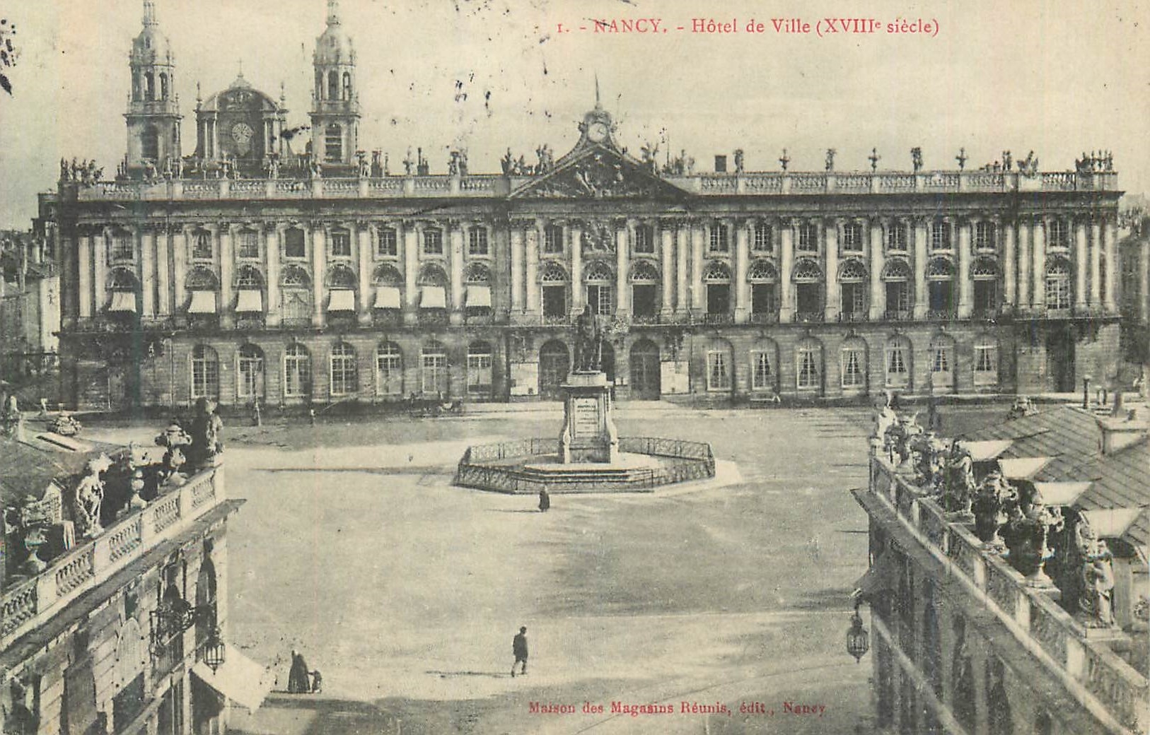 CPA Nancy Hotel de Ville (XVIIIe Siecle)