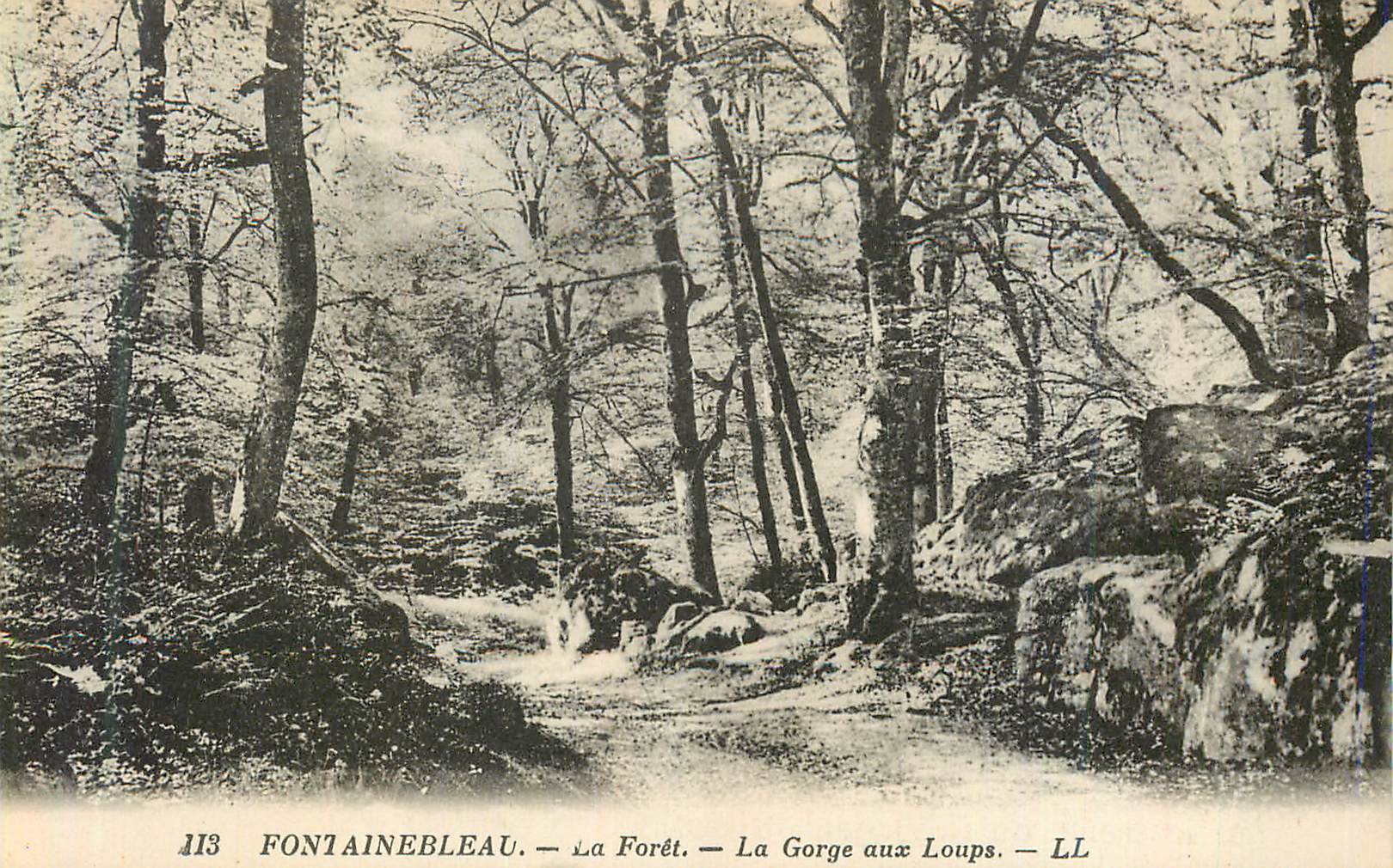 Fontainebleau — La Selva — La Gorge aux Loups — LL