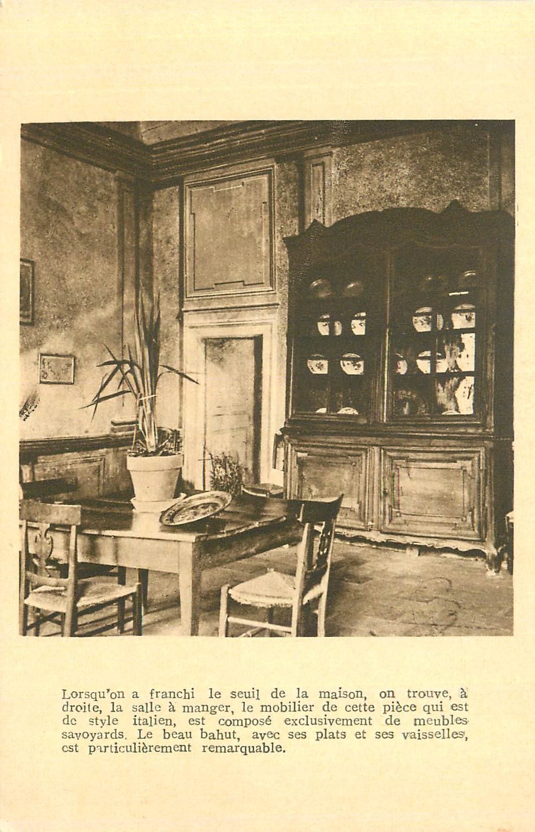 CPA Chambery Masion des Charmettes Jean Jacques Rousseau