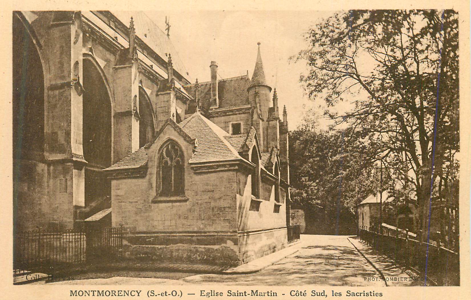 Montmorency (S.-et-O.) — Église Saint-Martin - Côté Sud, les Sacristies — Phot. Bombier