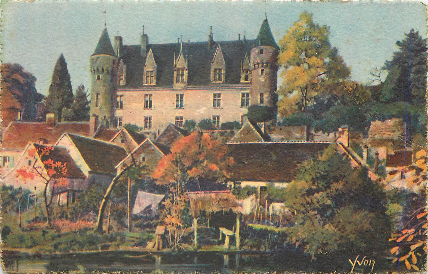 CPA Chateau de Montresor Chateaux de la Loire La Douce de France