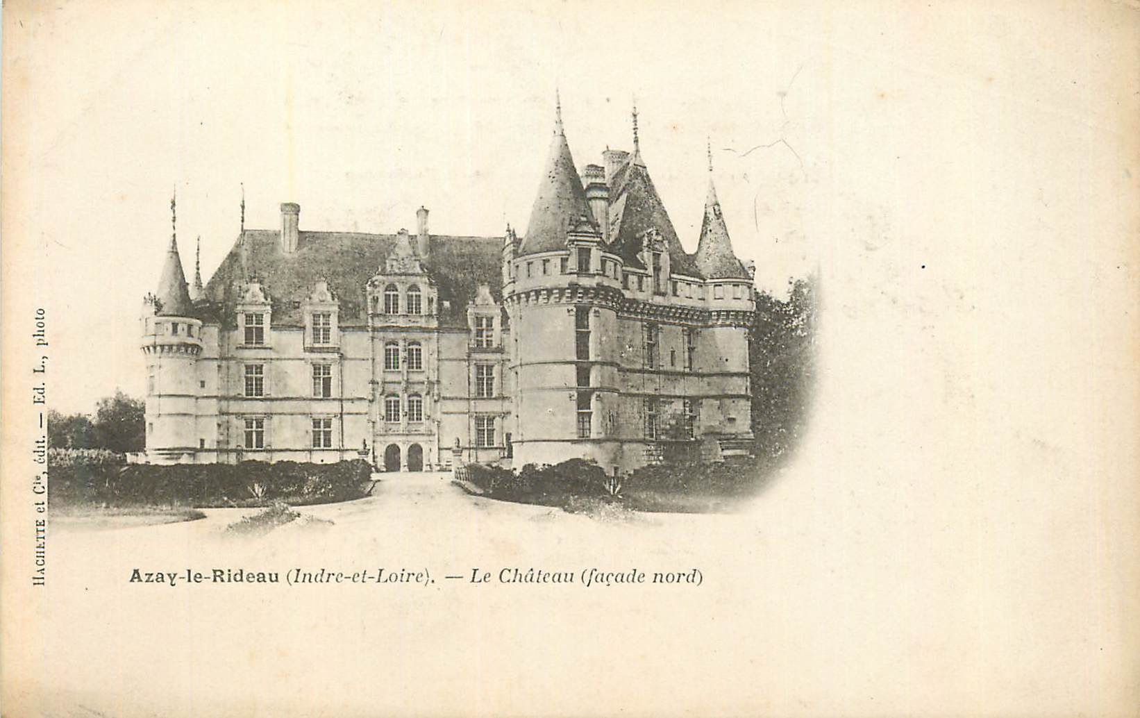 CPA Azay le Rideau (Indre et Loire) Le Chateau (Facade Nord)