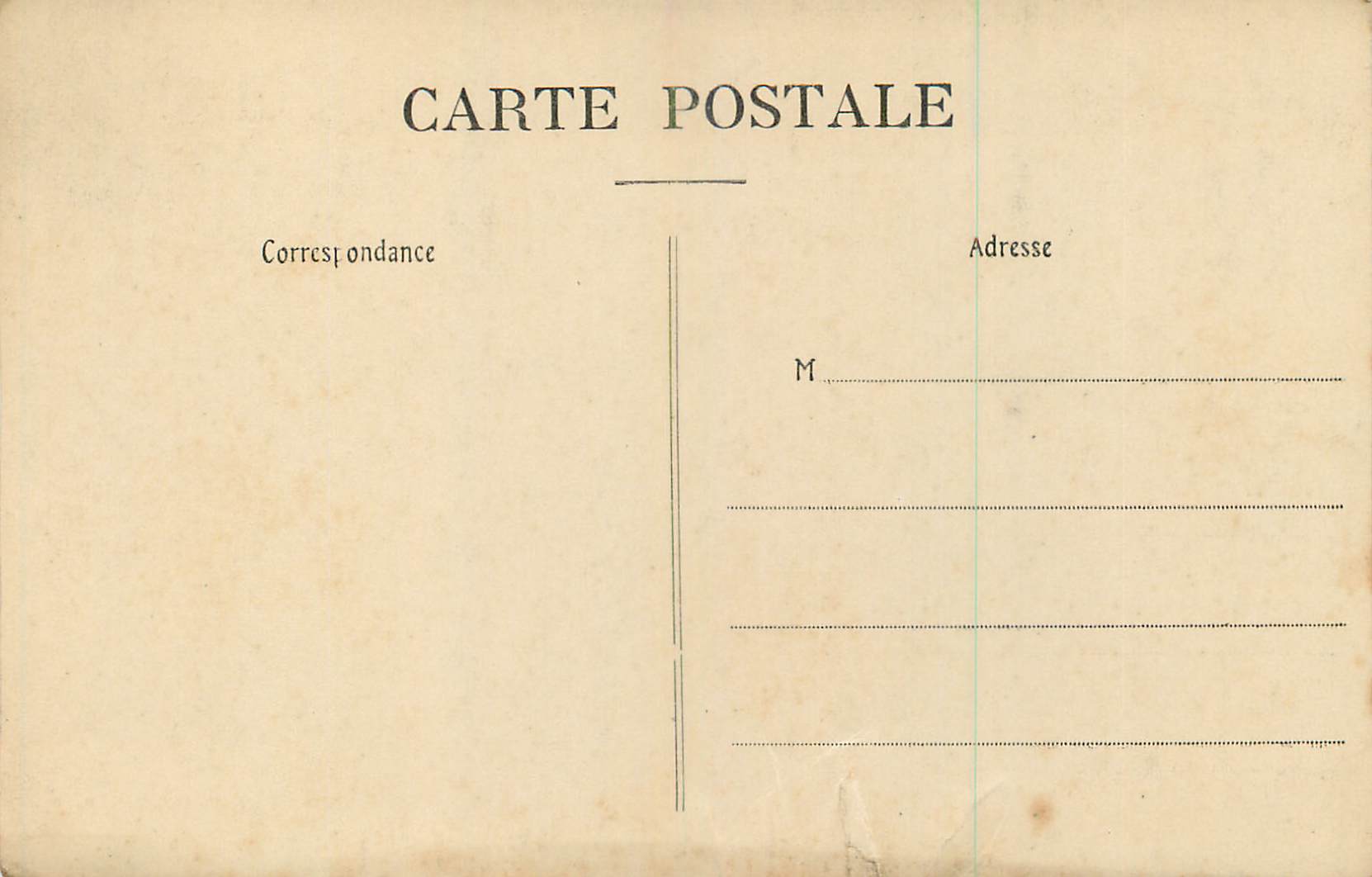 CPA Les Apotres Porche de Pencran (Cote Droit) — Rückseite