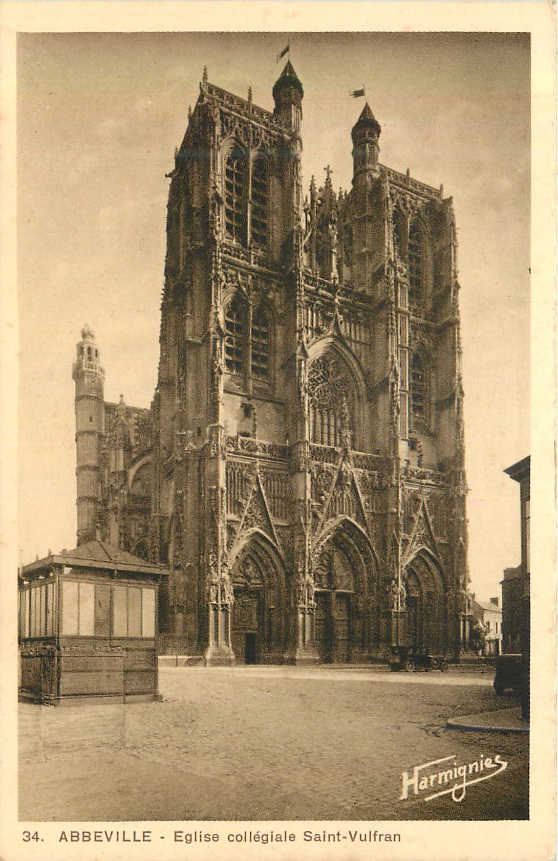 CPA Abbeville Eglise Collection Saint Vulfran