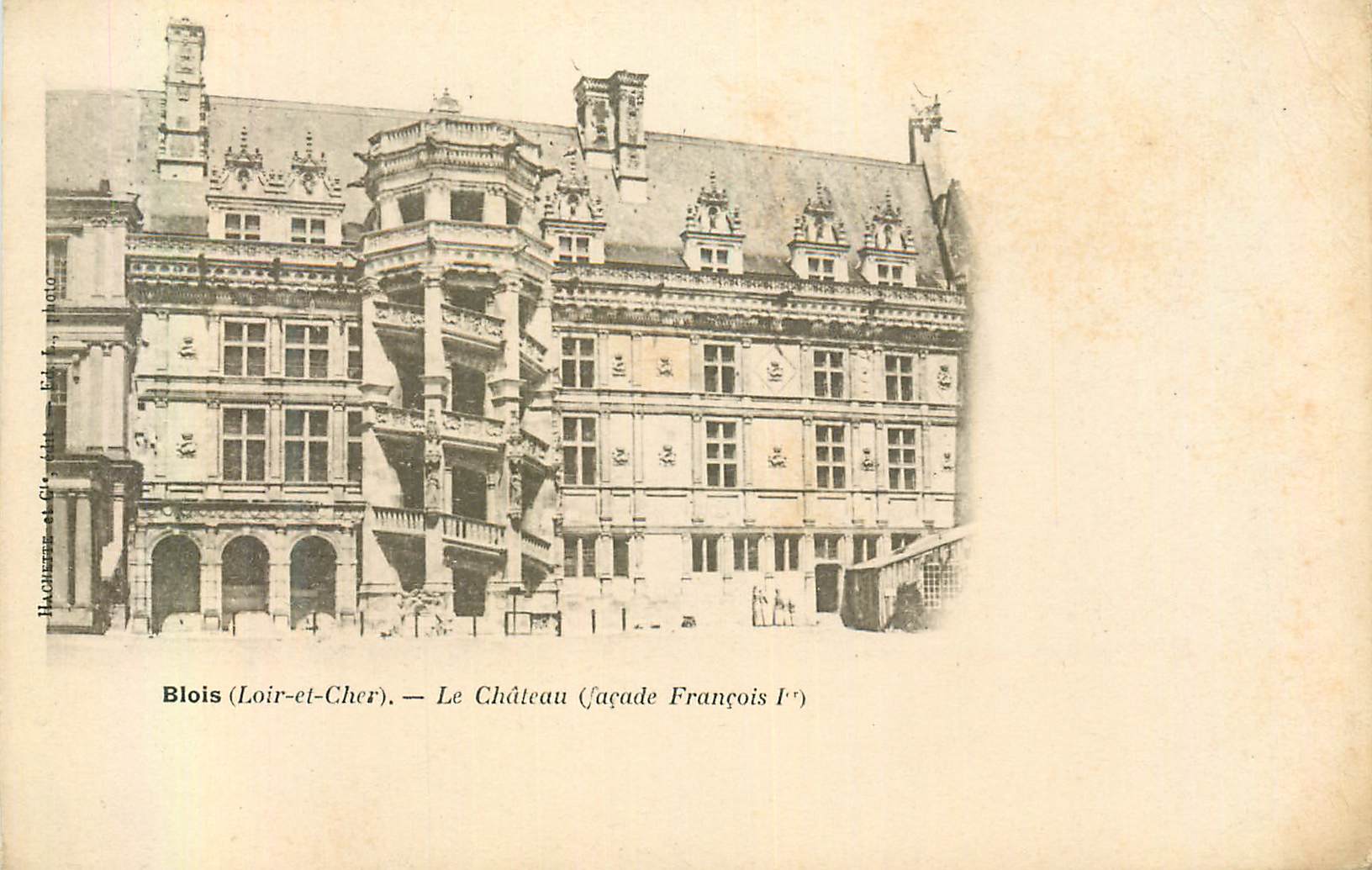 CPA Blois (Loir et Cher) Le Chateau (Facade Francois Ier)
