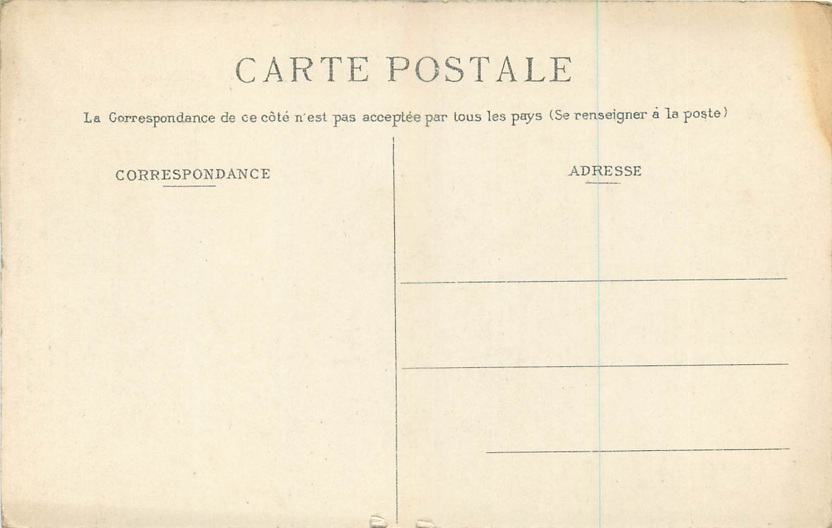 Boulogne-sur-Mer — Die Kathedrale — Unbekannter Verlag, n° 19 — Rückseite