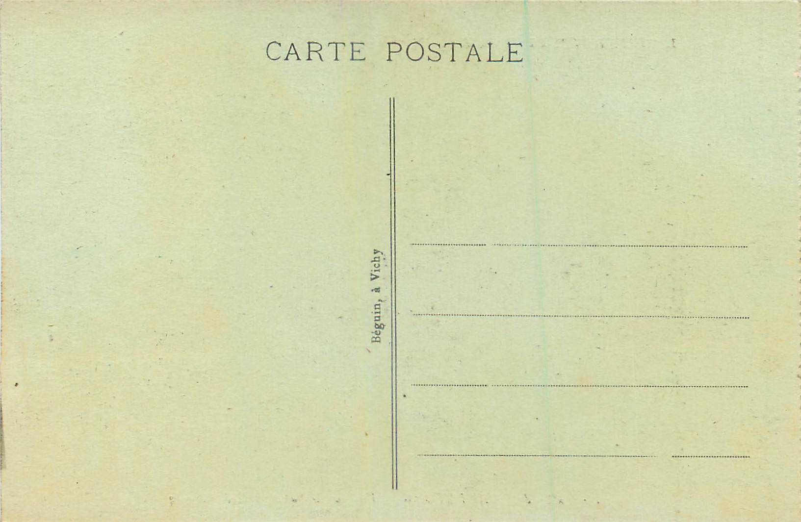 L'Auvergne pittoresque — Vallée de Chaudefour, vue sur le Sancy et Crête de Coq — Idéal, n° 3355 — Reverso