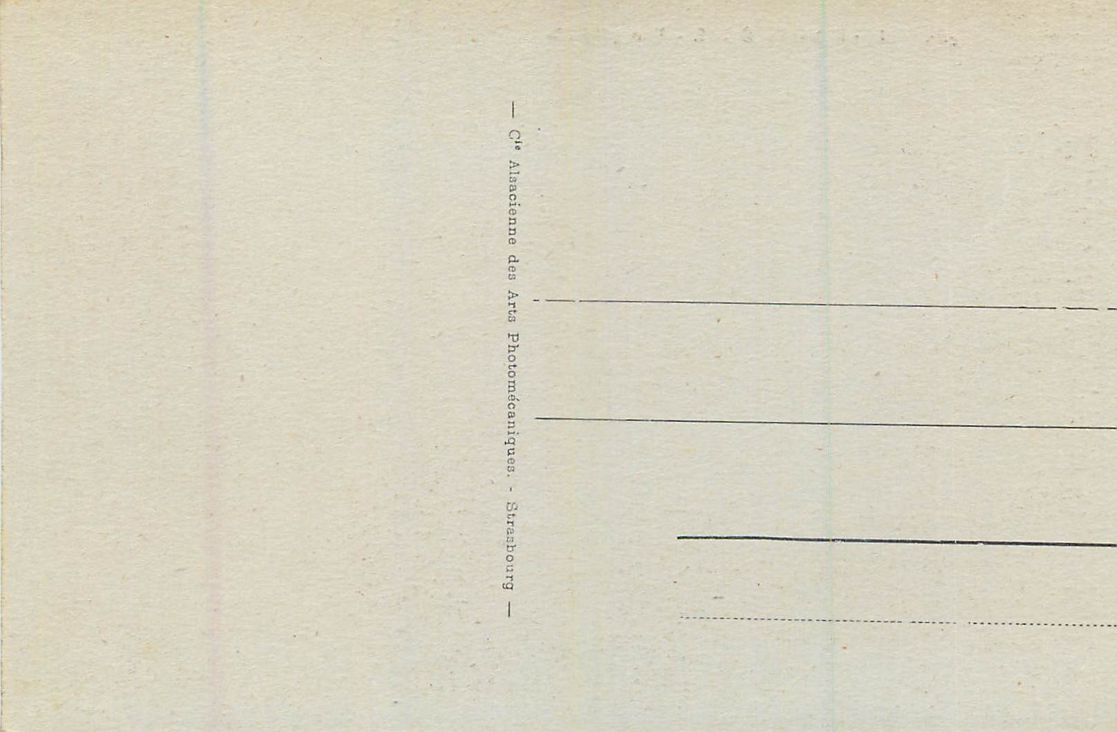 CPA Le Mont Dore Vue Generale — Verso