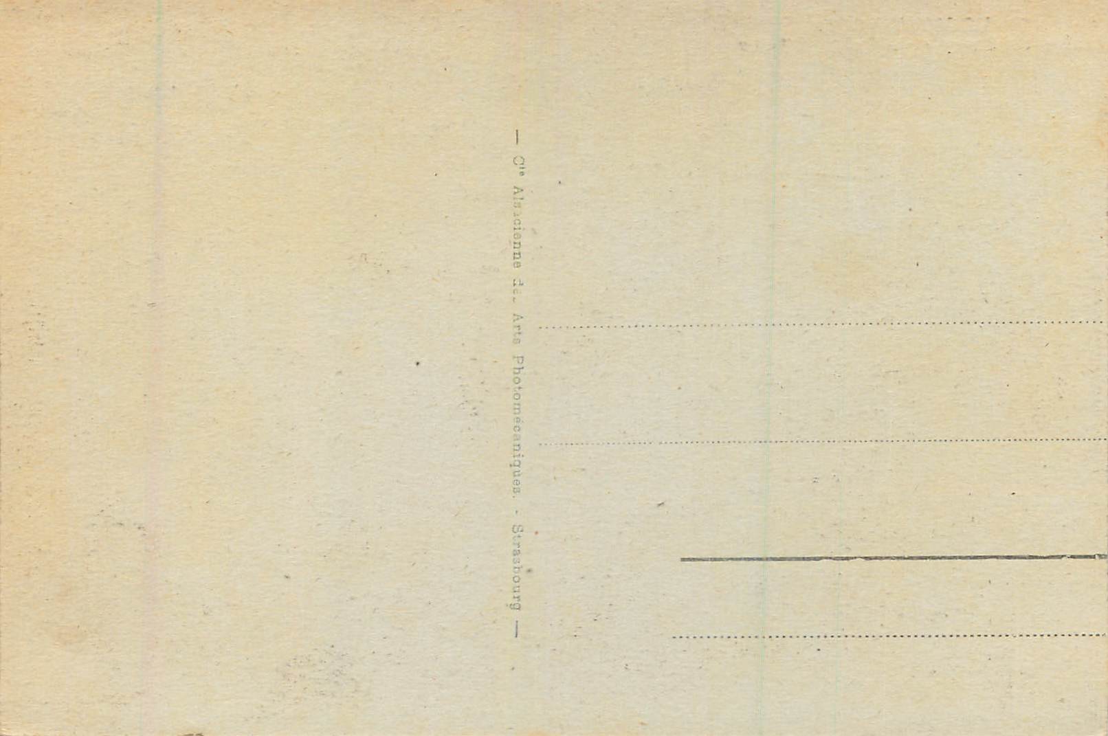 CPA Le Mont Dore Chaine du Sancy et la Vallee d'Enfer — Verso
