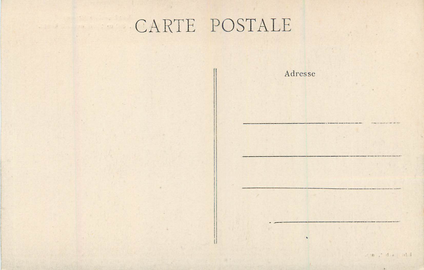 CPA Bort Les Orgues (Hauteur 100 m Longueur 2 Kilom) — Rückseite
