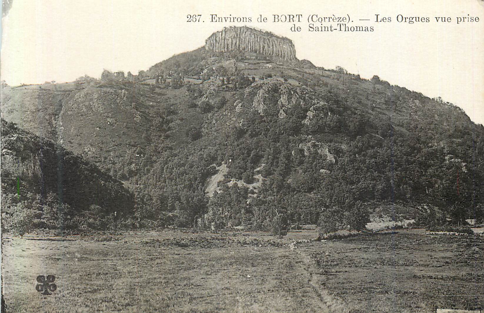 CPA Environs de Bord (Correze) Les Orgues vue Prise de saint Thomas