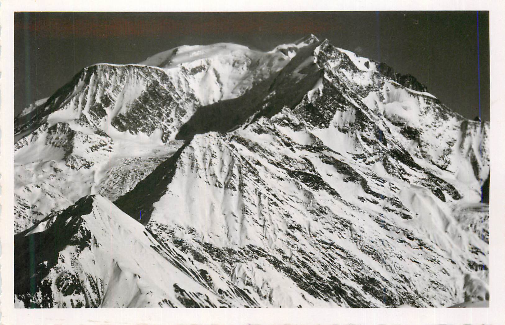 CPM Le Mont Blanc vu du Mont D'Arbois