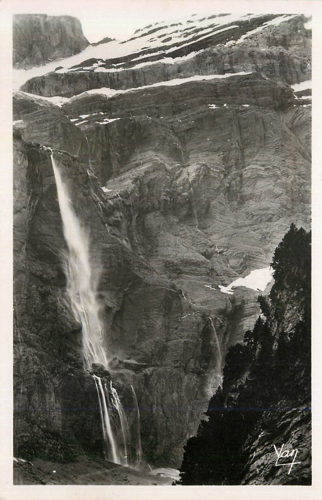 CPM Gavarnie La Grande Cascade (Hauteur de Chute 422 m)
