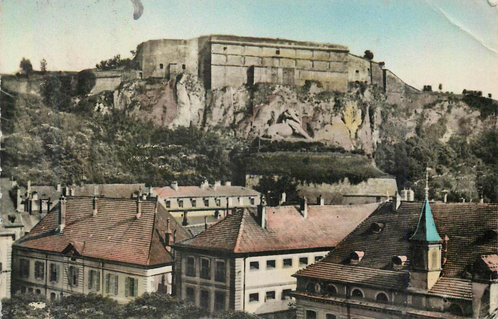 Belfort — Le Château et le Lion — Images de France (T. de B.)