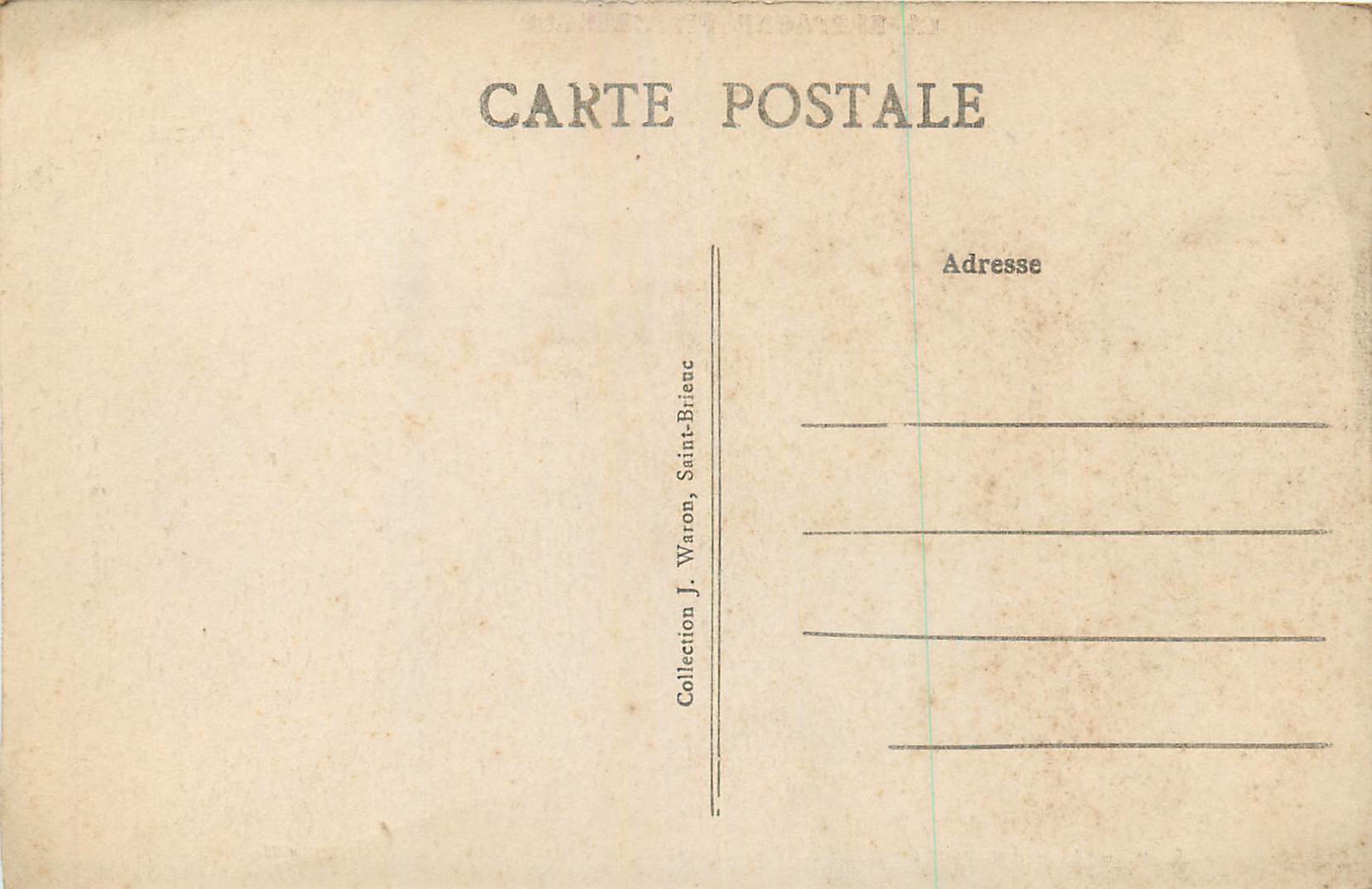 Plage de Grandville et Pointe de Lermot — Environs de Hillion — A.W. - 34 — Reverso