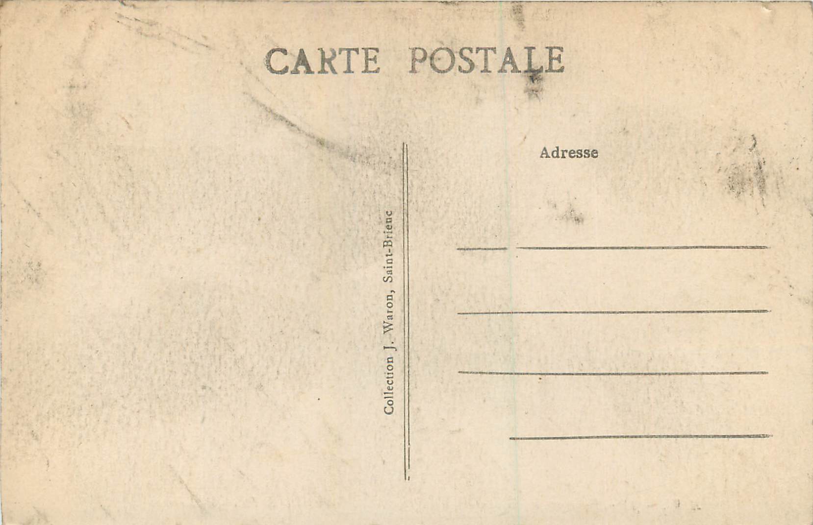 Environs de HILLION — Plage de la Grandville et Pointe de Lermot — A.W. - 34 — Rückseite