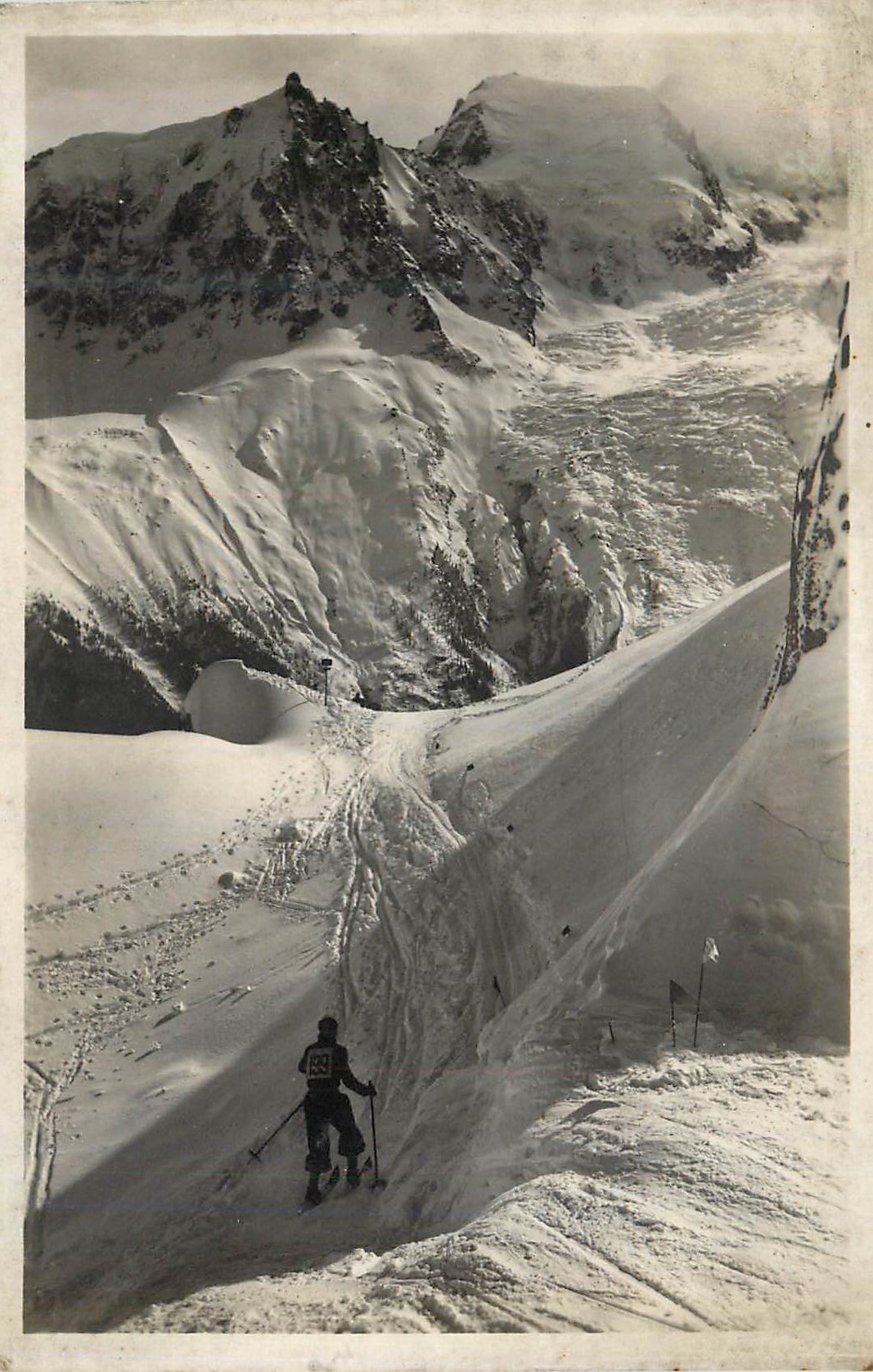 CPM Chamonix Piste de Ski du Brevent alt 2525m