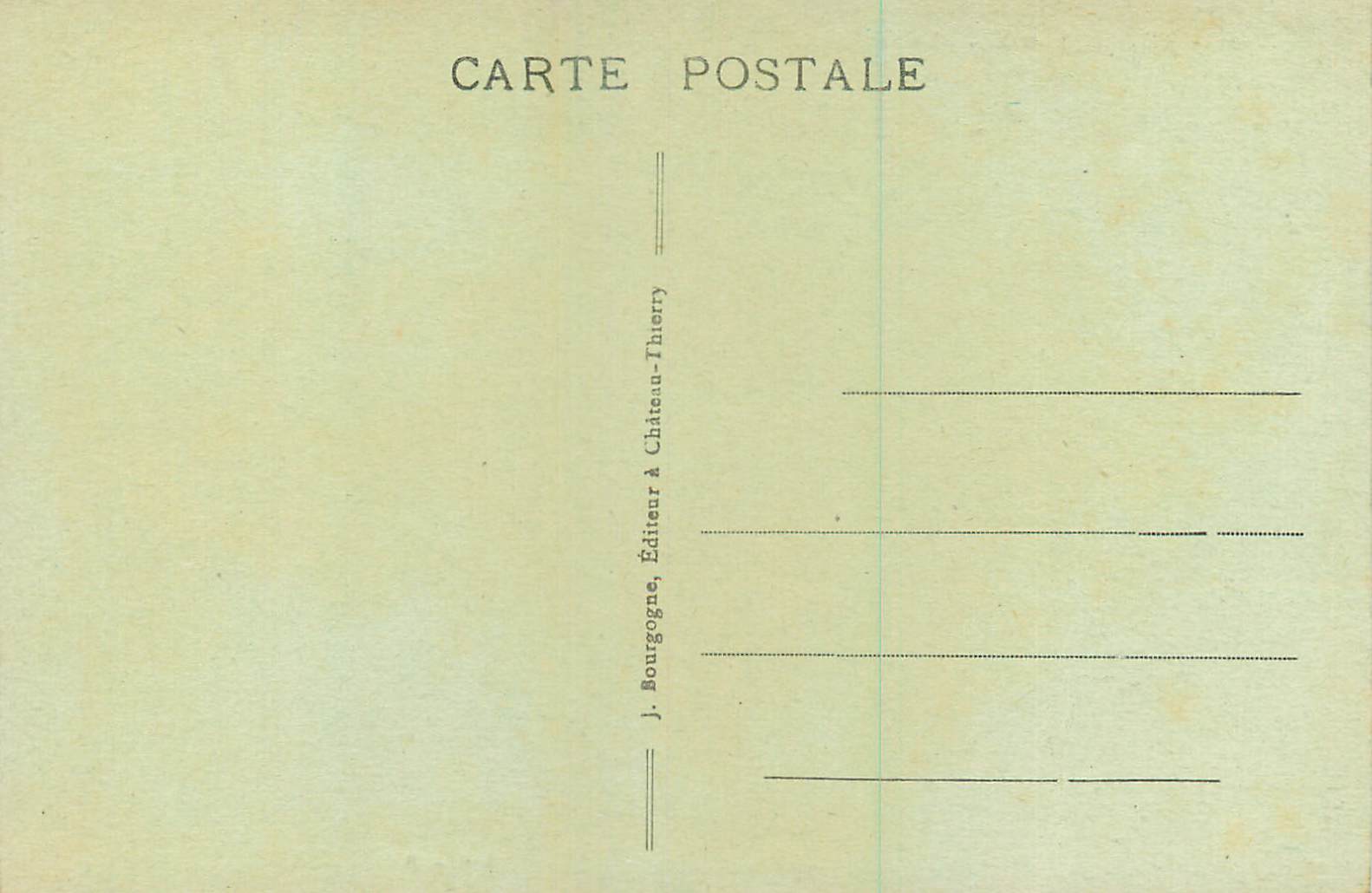 CPA Meaux (S et M) la Cathedrale — Rückseite