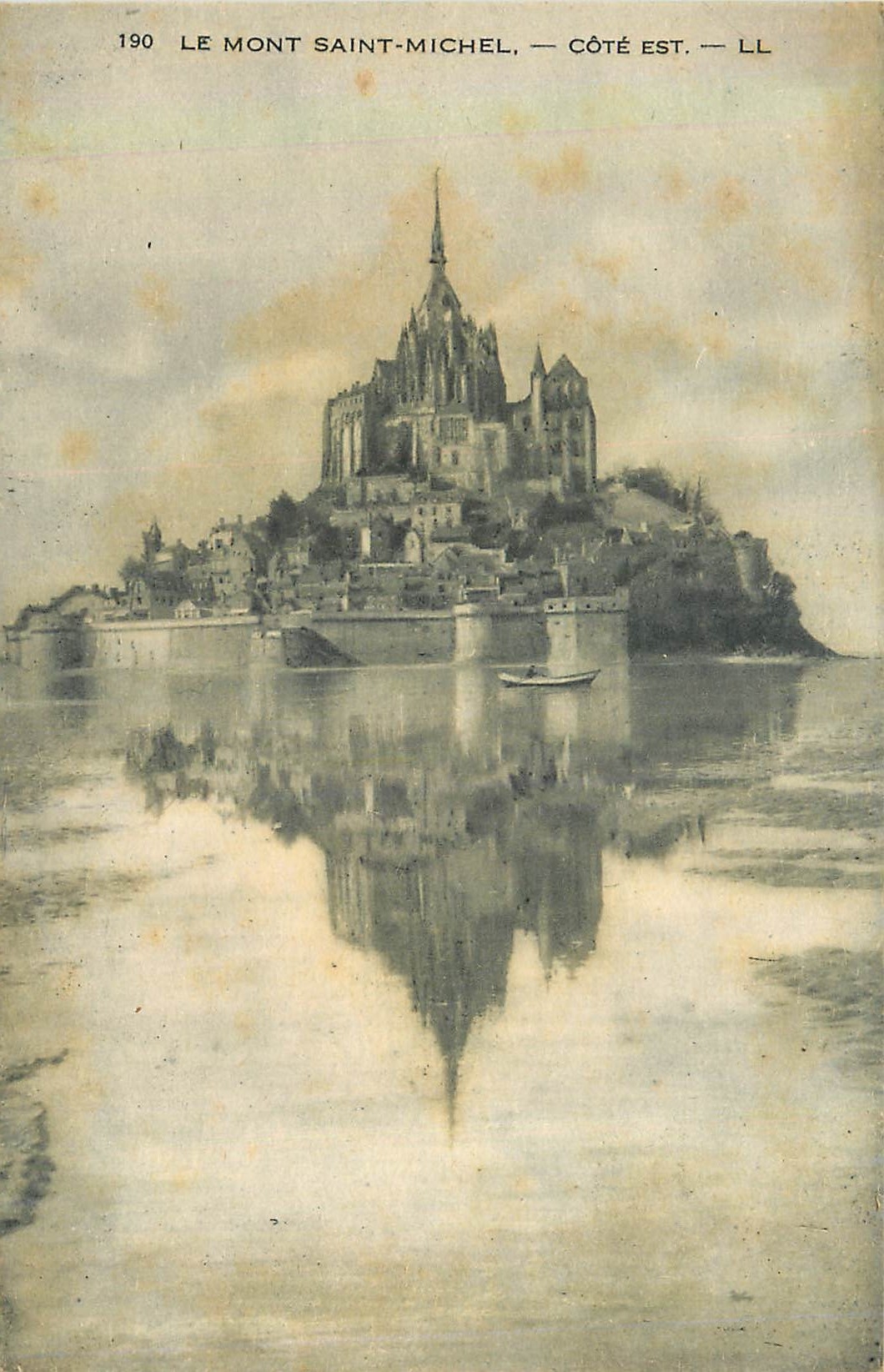 CPA le Mont Saint Michel Cote Est