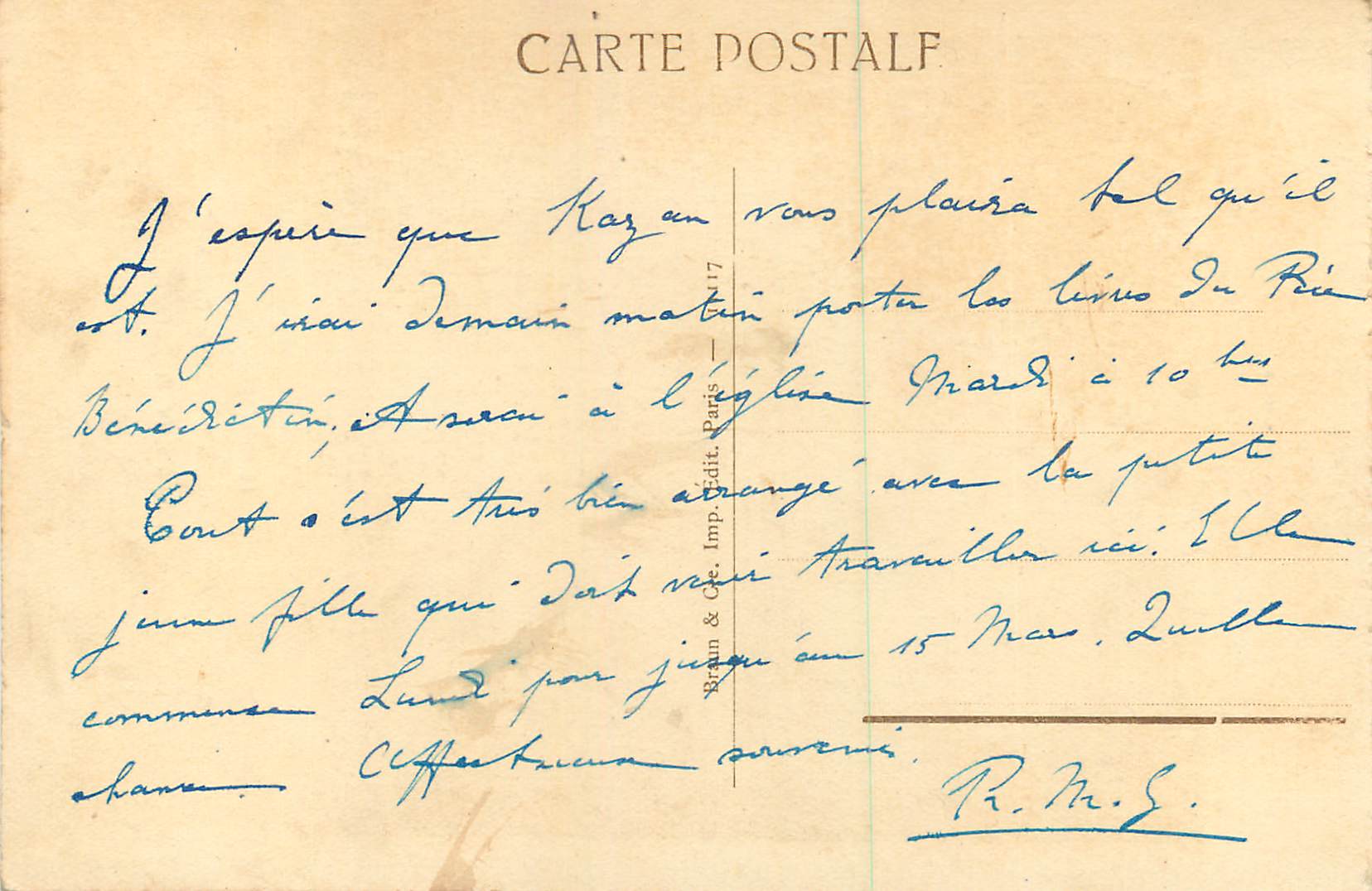 Le Corrège — Mariage mystique de Sainte Catherine d'Alexandrie — Musée du Louvre — Verso