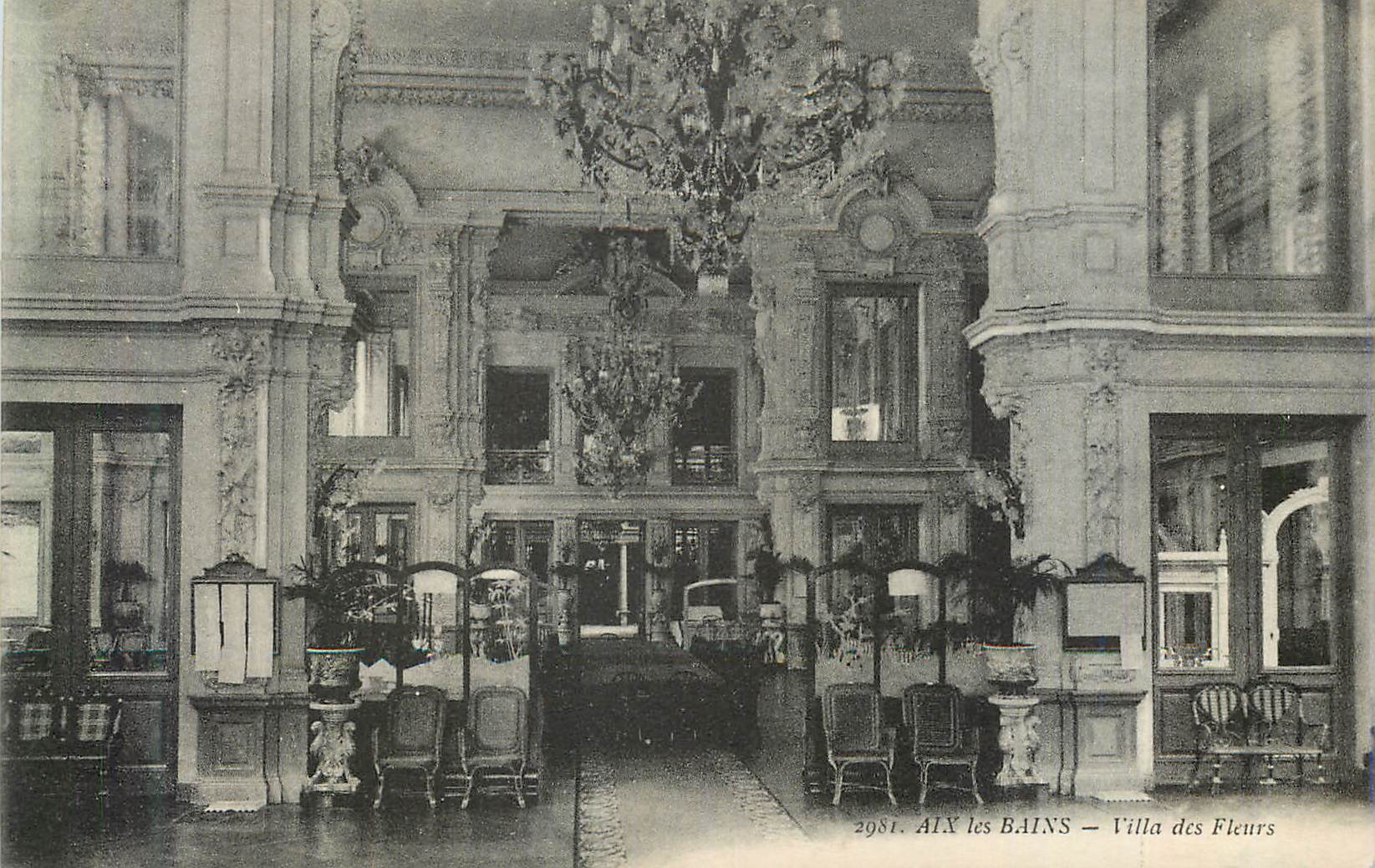 CPA Aix les Bains Villa des Fleurs 