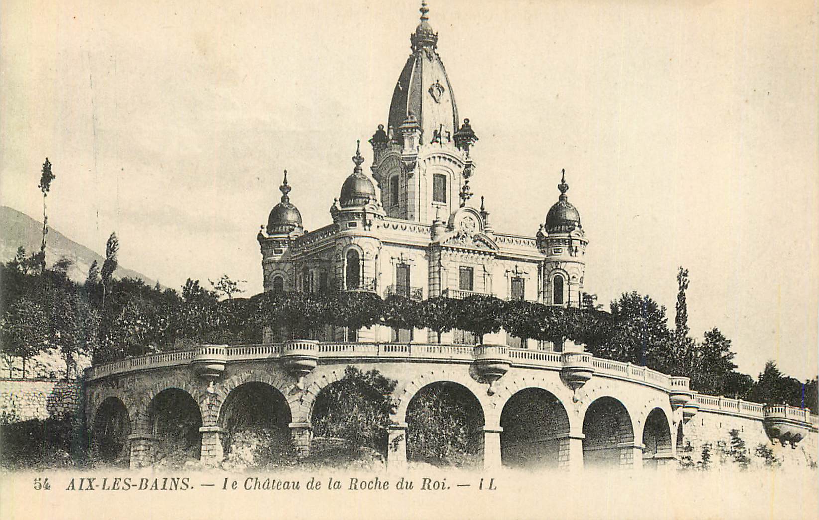 CPA Aix les Bains le Chateau de la Roche du Roi