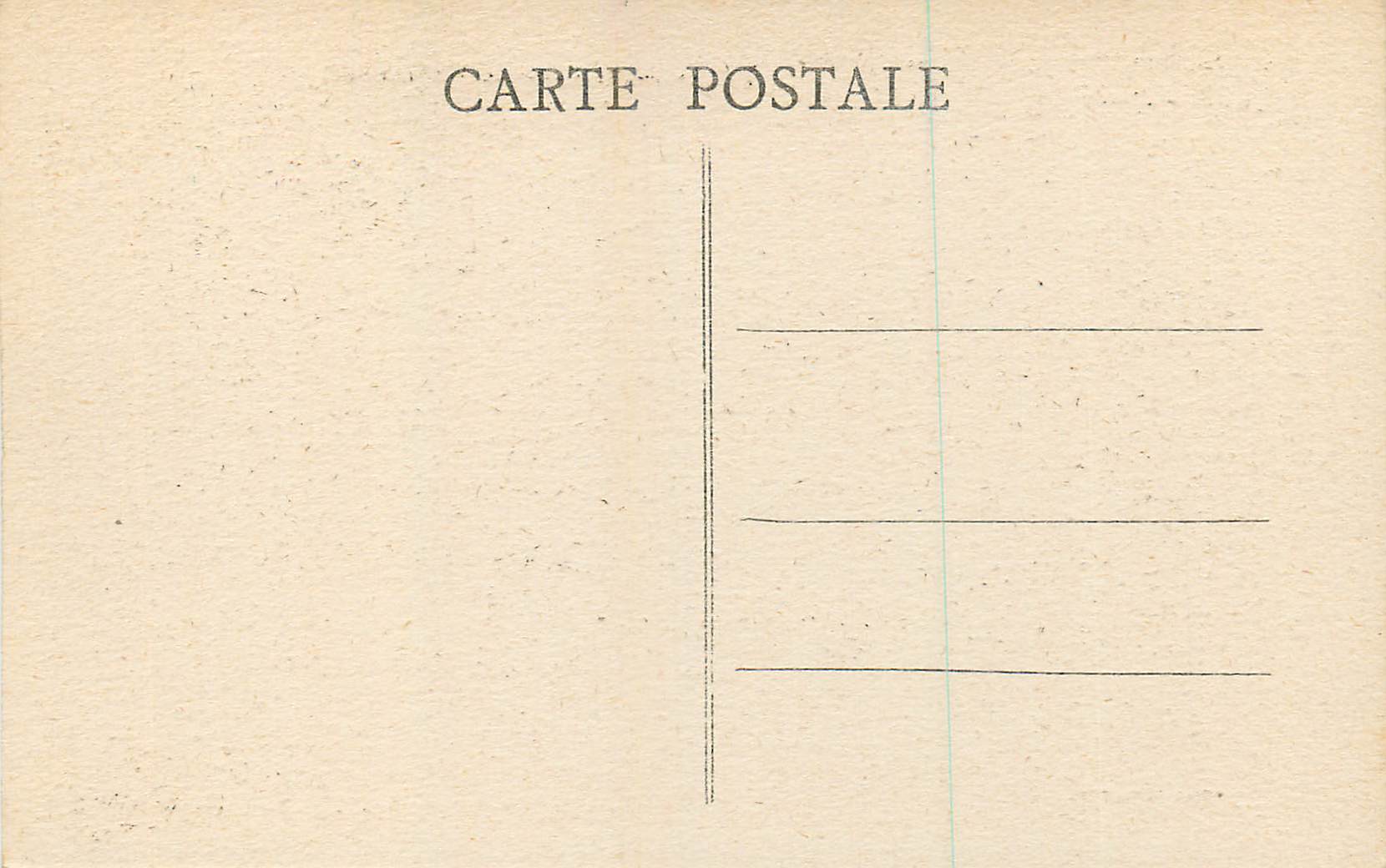 CPA Village de Baume les Messieurs — Rückseite