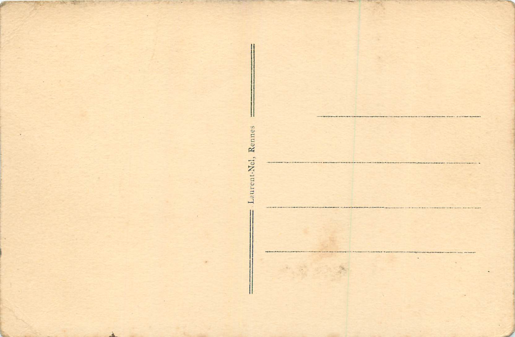 Saint-Pierre-Quiberon — Port Blanc, Roche percée et Pointe de l’Observatoire — Laurent-Nel, Rennes — Verso