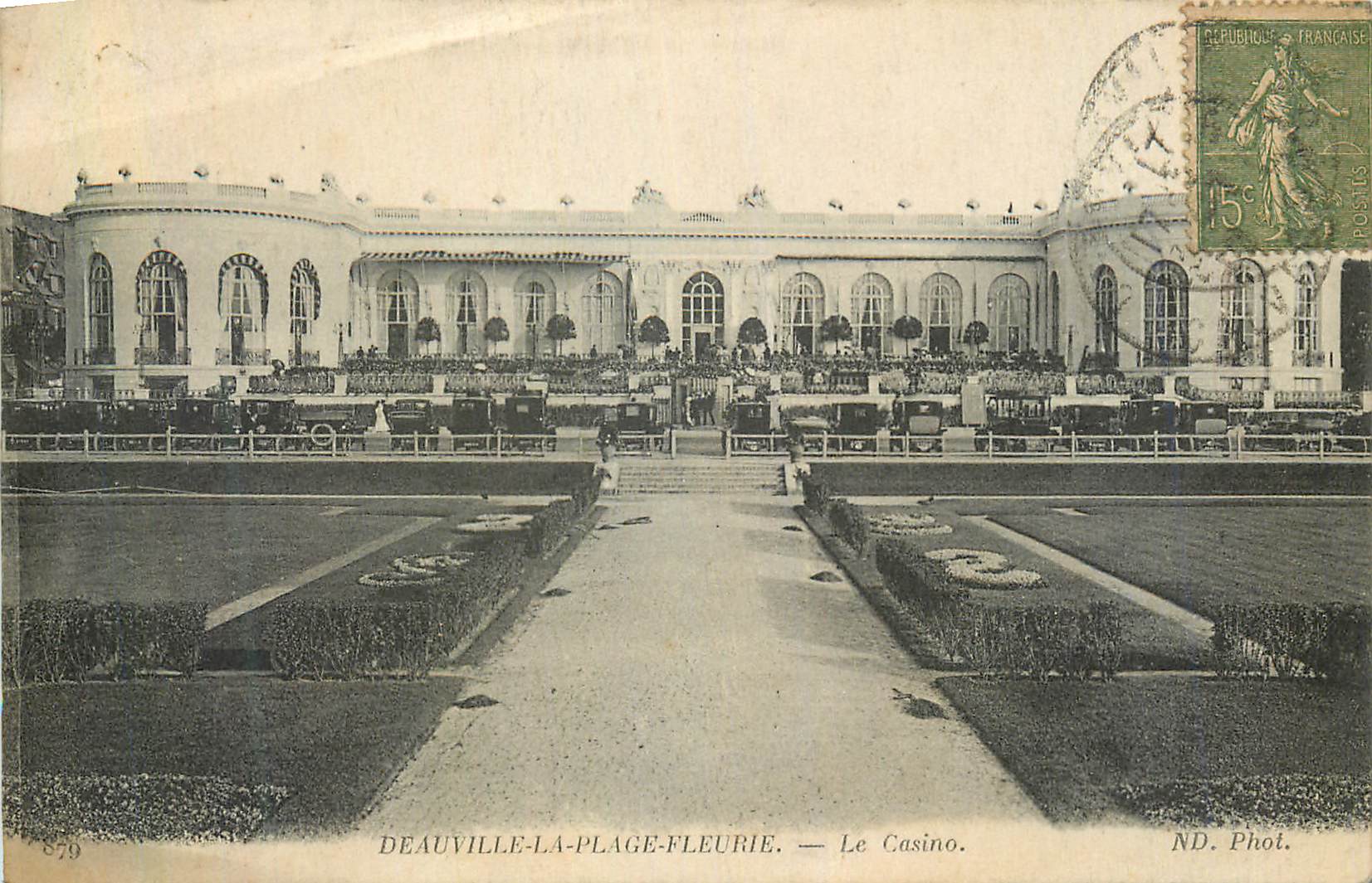 Deauville-la-Plage-Fleurie — Le Casino. ND. Phot. — N° 679