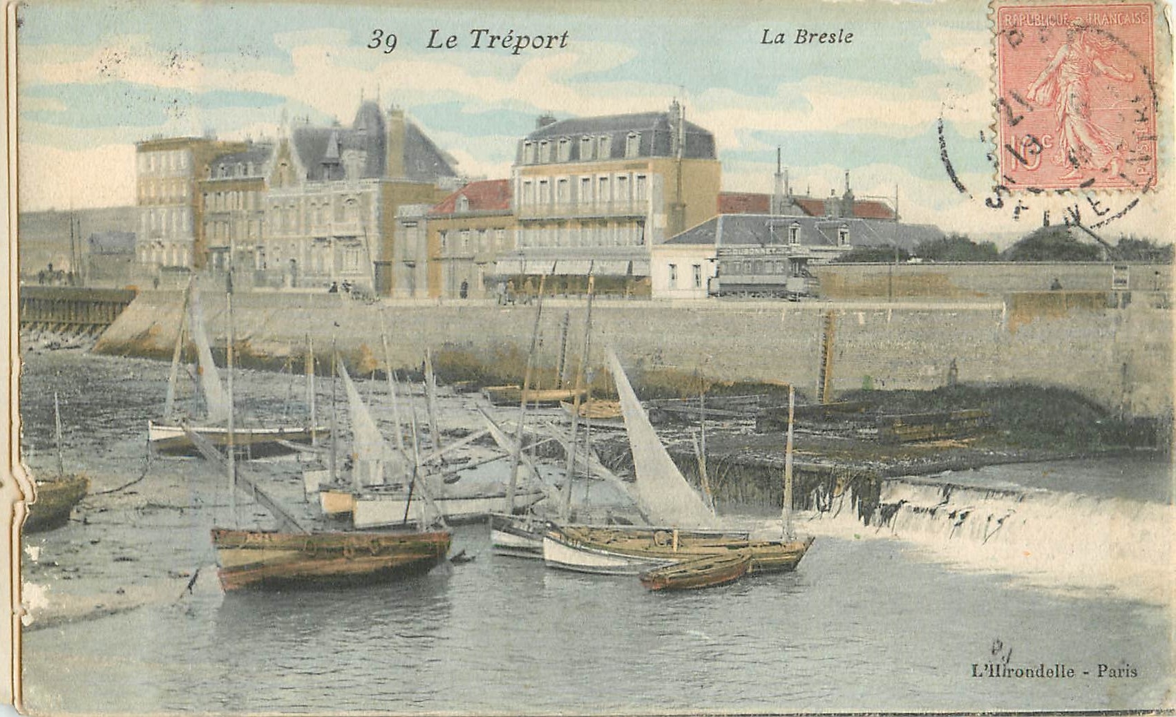 CPA le Treport la Bresle Bateaux de peche