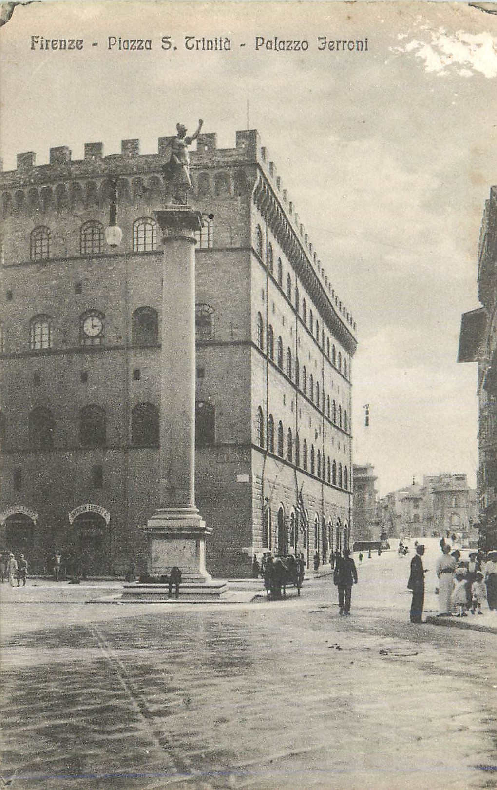 CPA Firenze Plazza S Trinita Palazzo Jerroni
