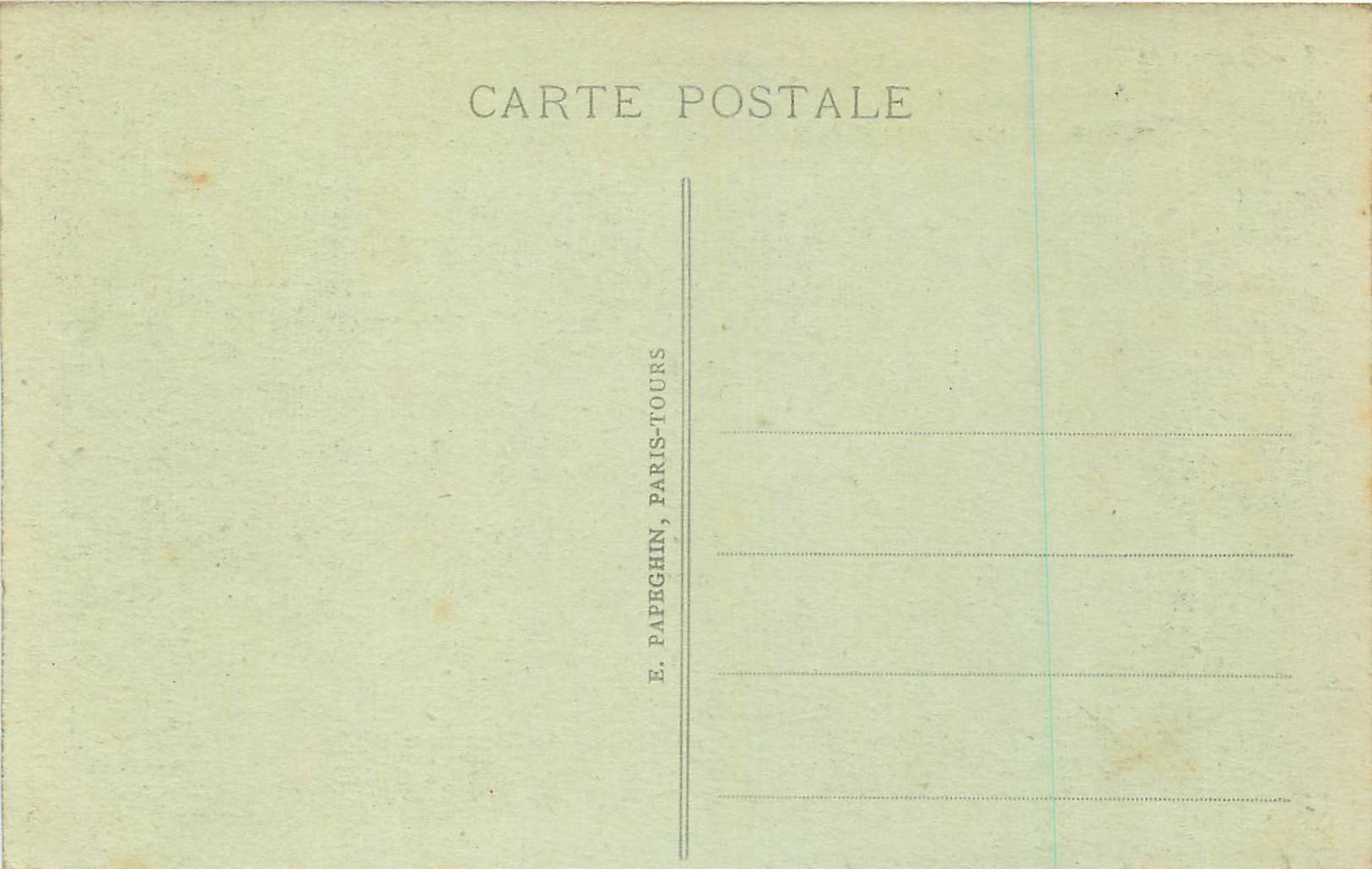 CPA Chateau de Blois (L et C) Perspective Exterieure Aile Francois 1er — Verso