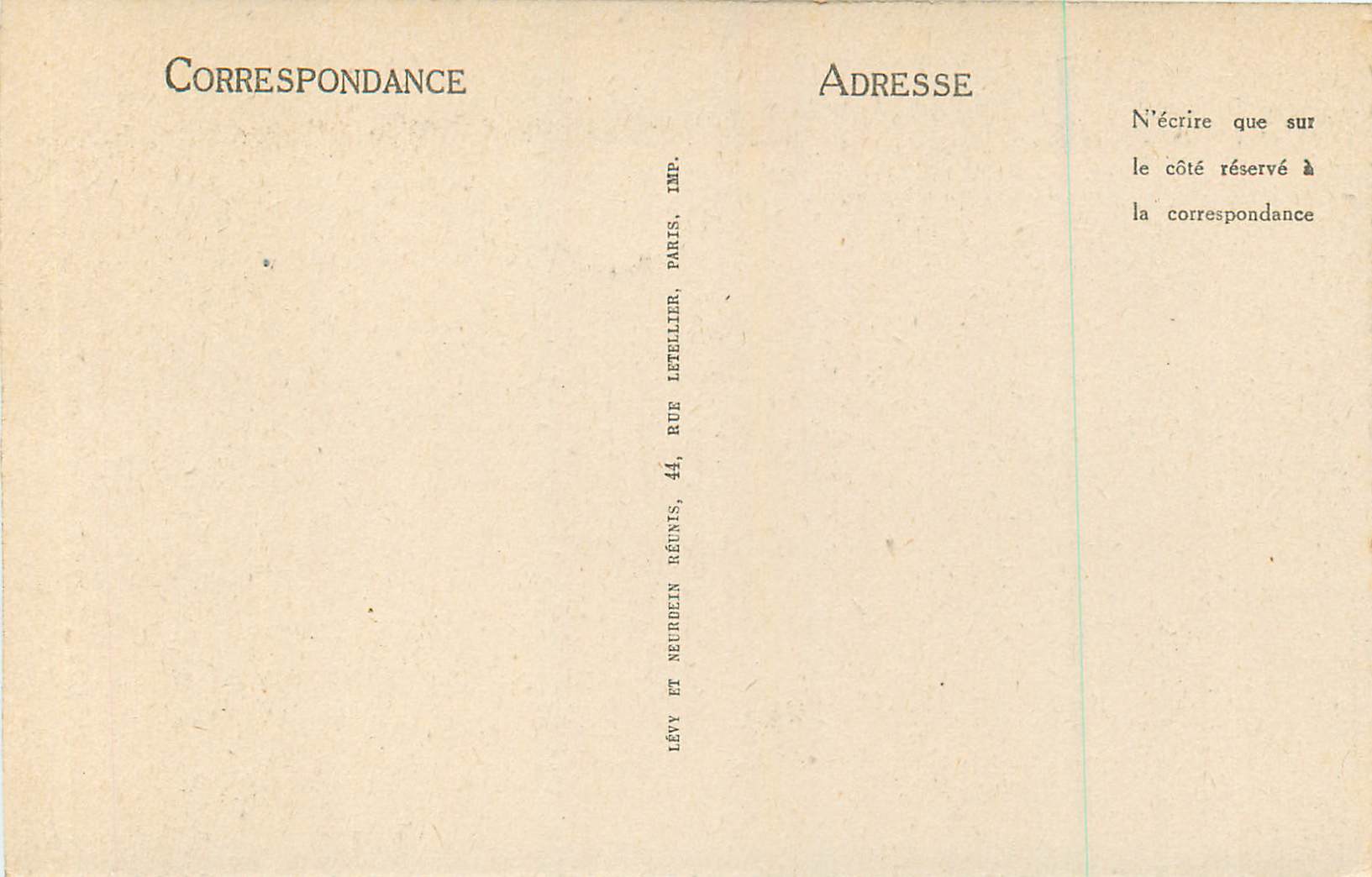 CPA Montferrand Maison d'Adam et Eve Ecalier Interieur — Back