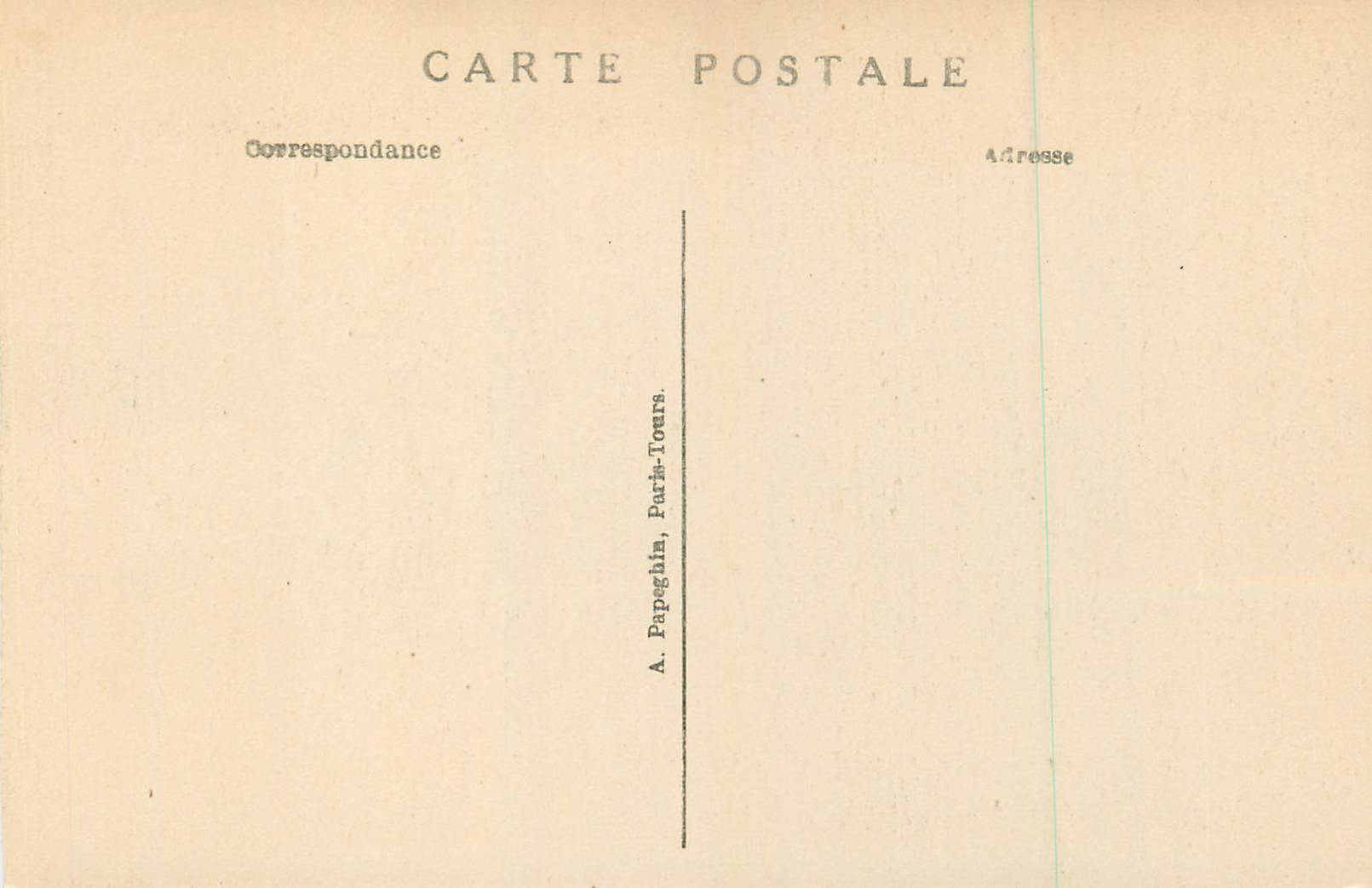 CPA Malmaison (S et O) le Vestibule d'Honneur  — Rückseite