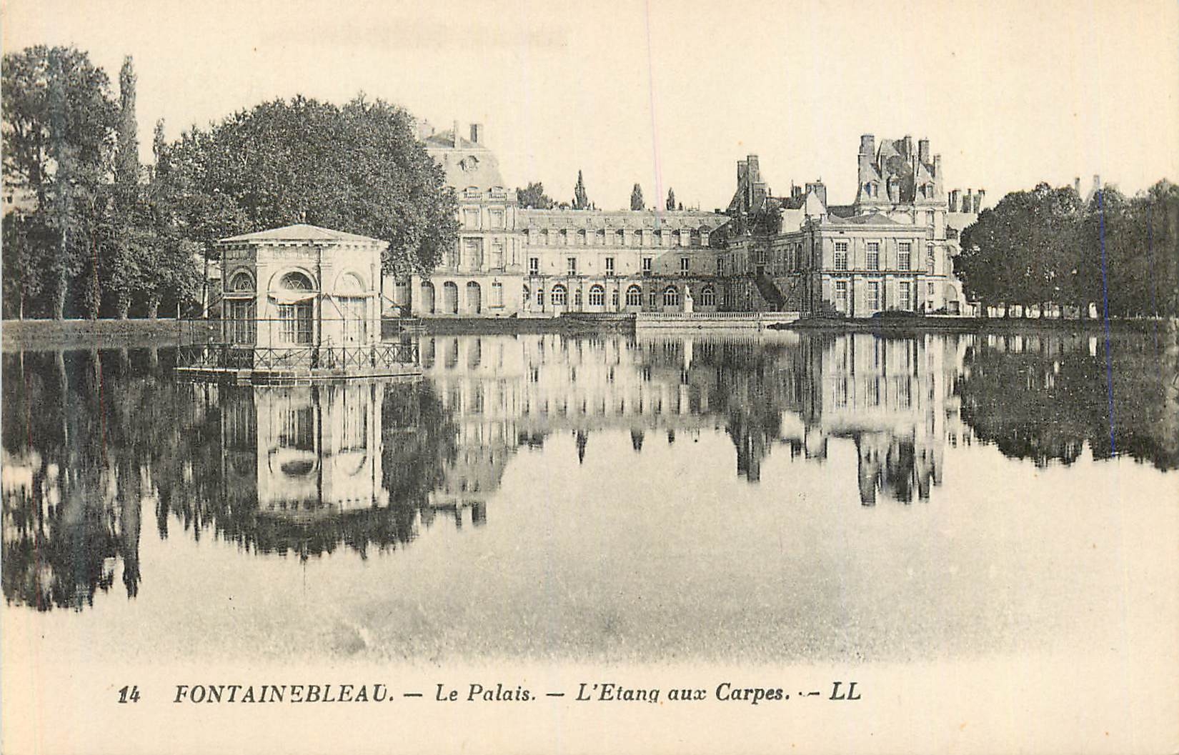 Fontainebleau — Das Schloss — Der Karpfenteich — LL
