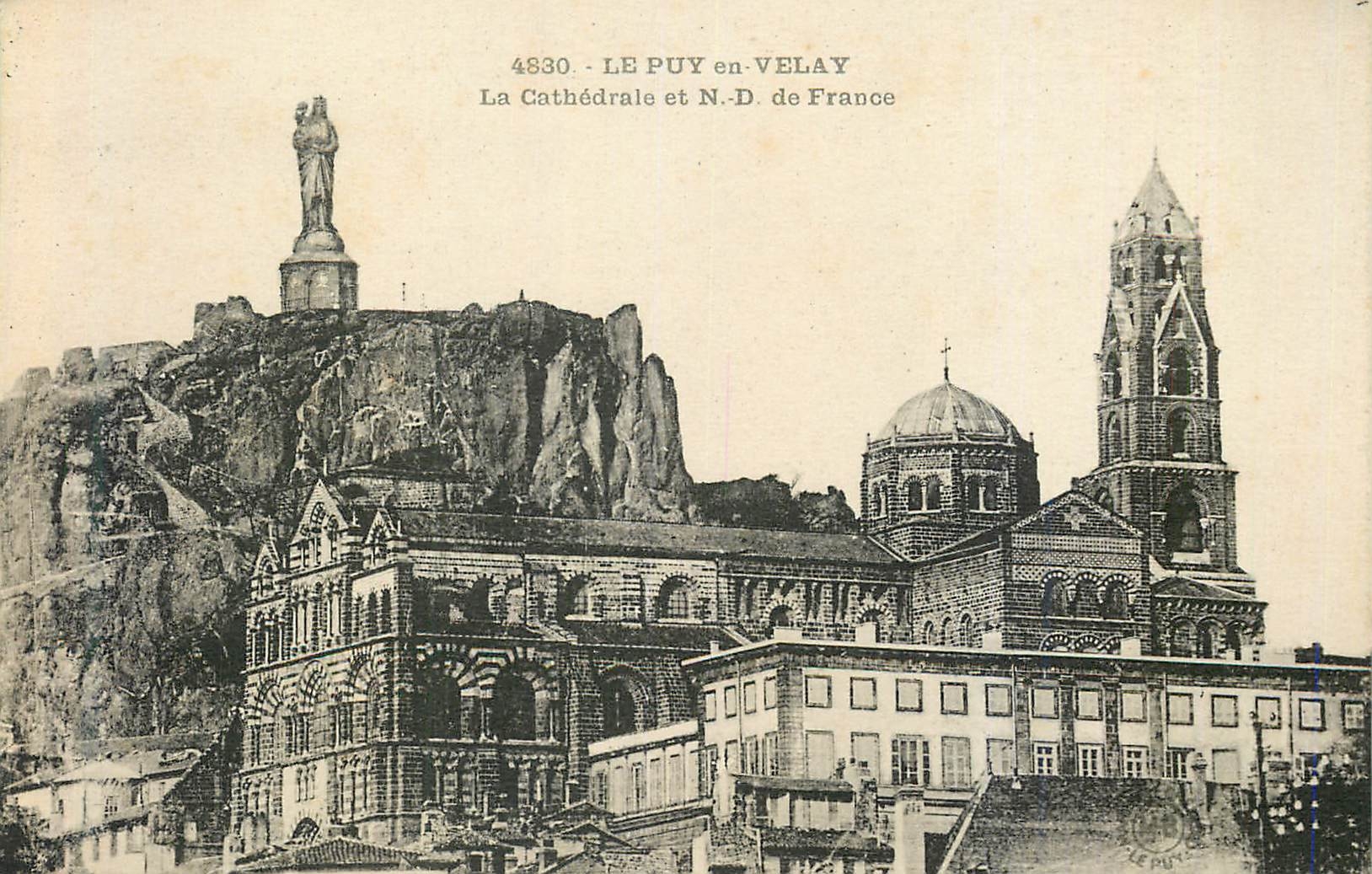 Le Puy-en-Velay — La Cathédrale et N.D. de France — Éditions d'Art Margerit-Brémond